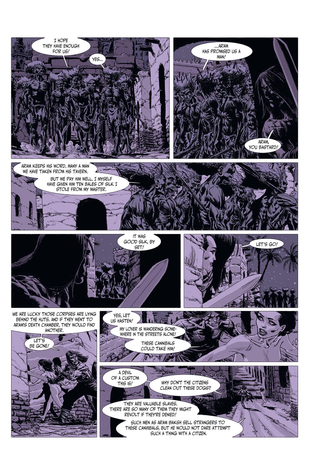 Read online The Cimmerian comic -  Issue # TPB 3 - 93