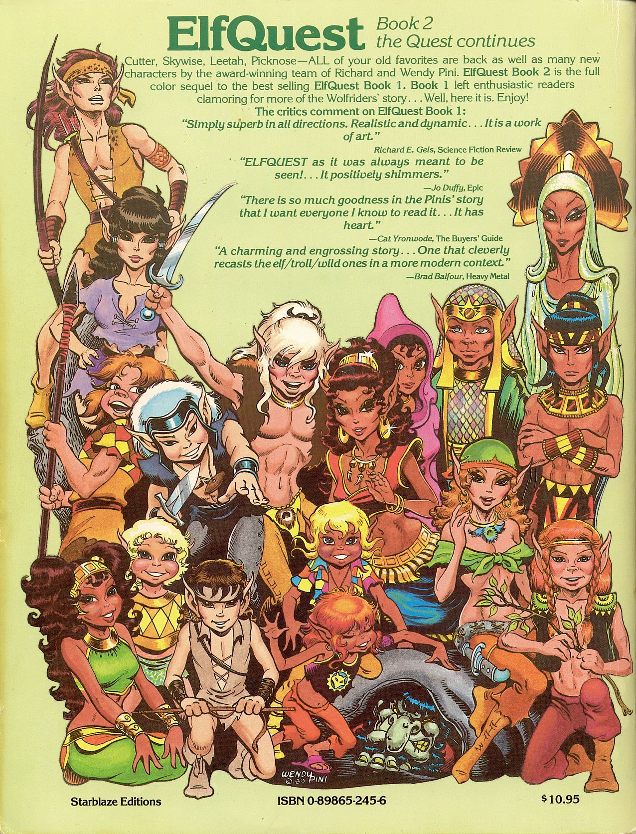 Read online ElfQuest (Starblaze Edition) comic -  Issue # TPB 2 - 188