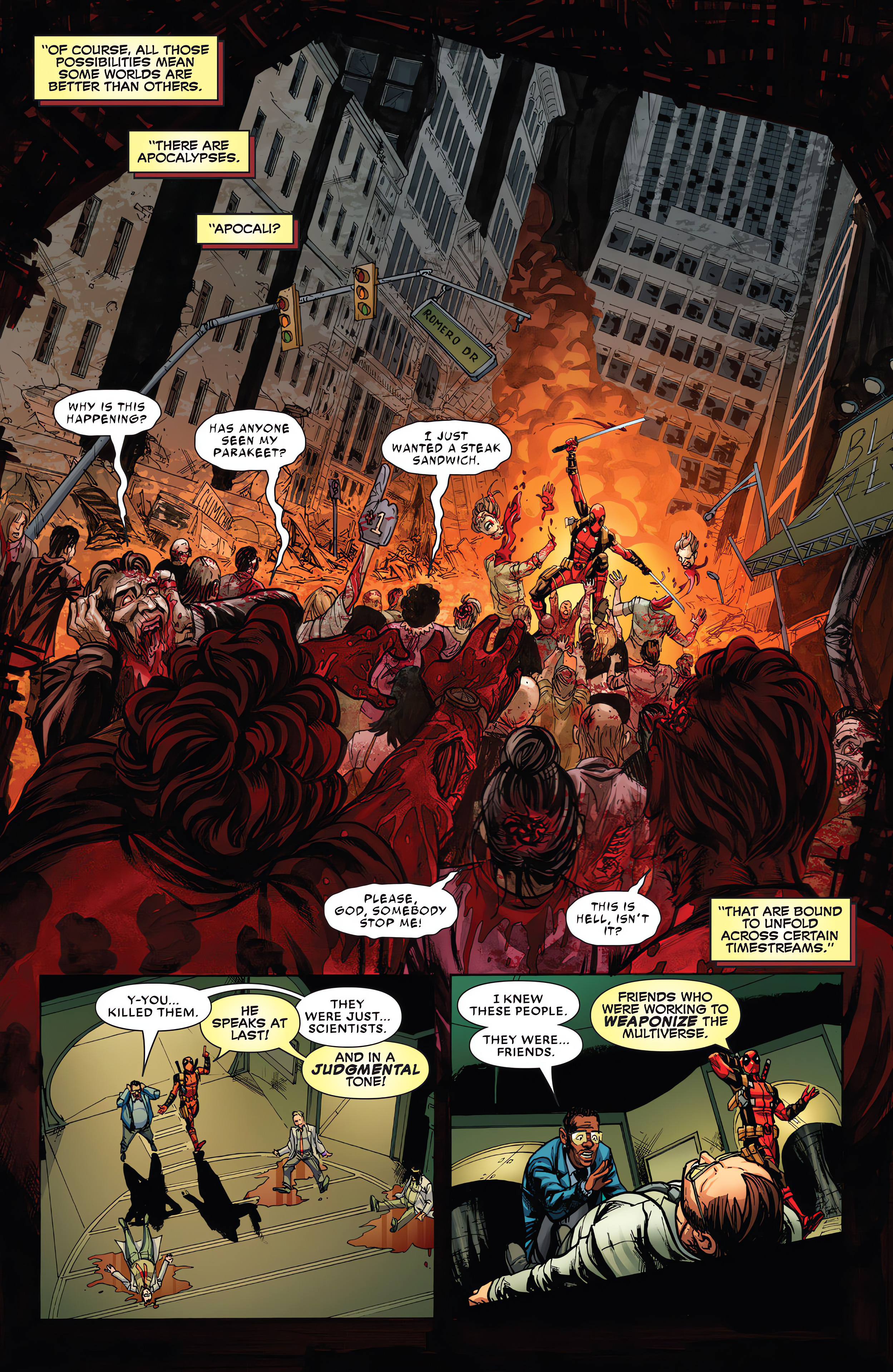 Read online Deadpool: Seven Slaughters comic -  Issue # TPB - 6