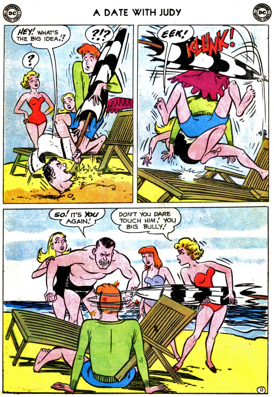 Read online A Date with Judy comic -  Issue #76 - 13