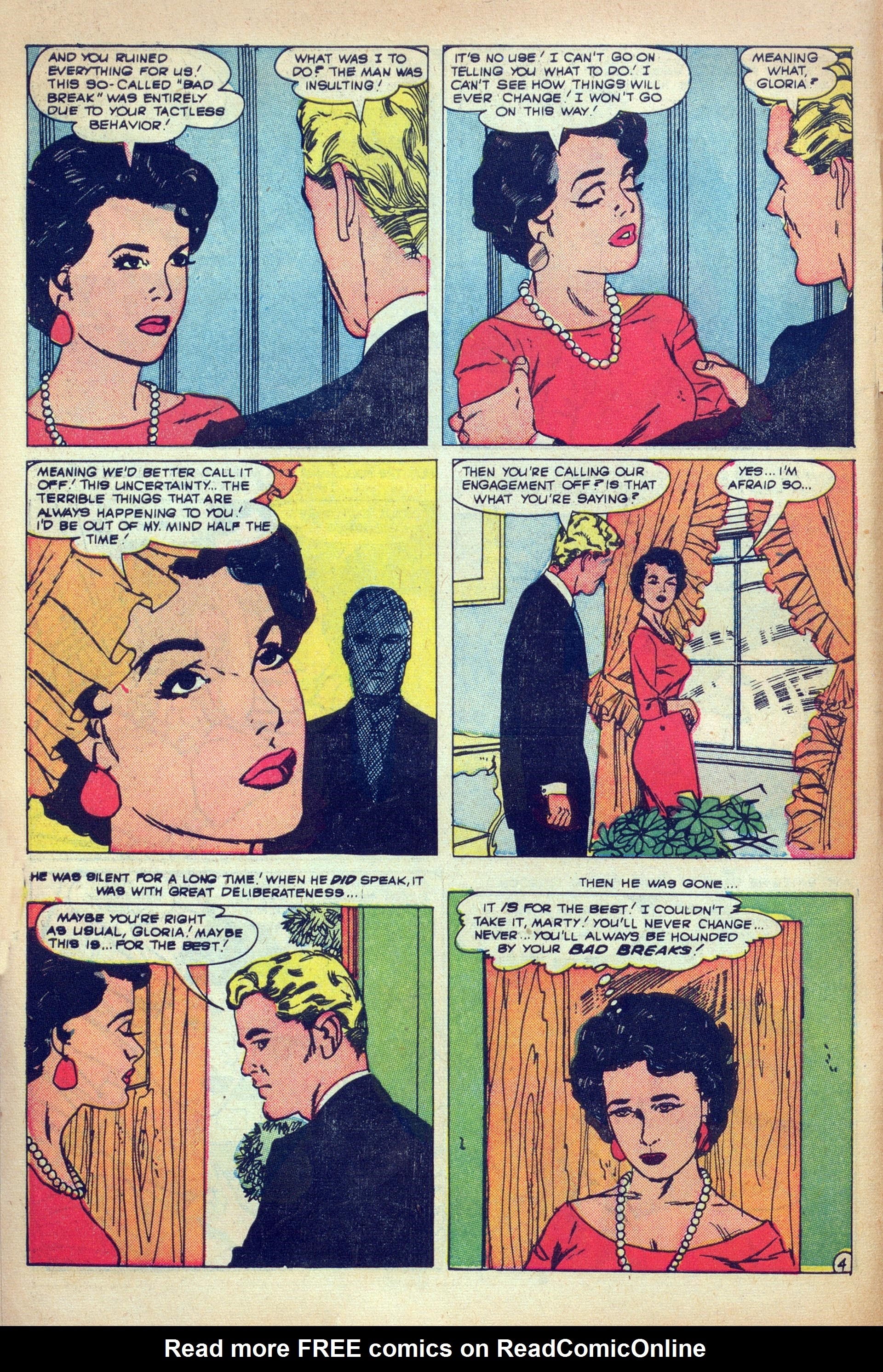 Read online Love Romances comic -  Issue #70 - 6
