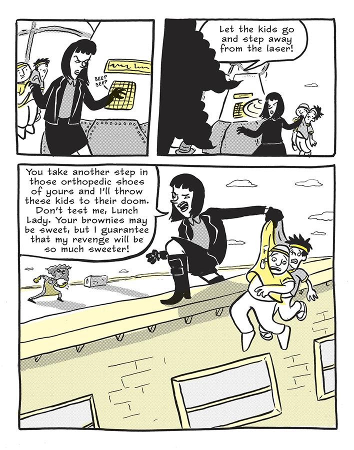 Read online Lunch Lady and the Schoolwide Scuffle comic -  Issue # TPB - 67