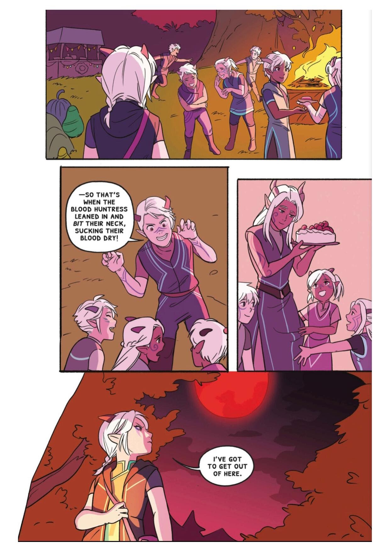 Read online The Dragon Prince: Bloodmoon Huntress comic -  Issue # TPB - 73