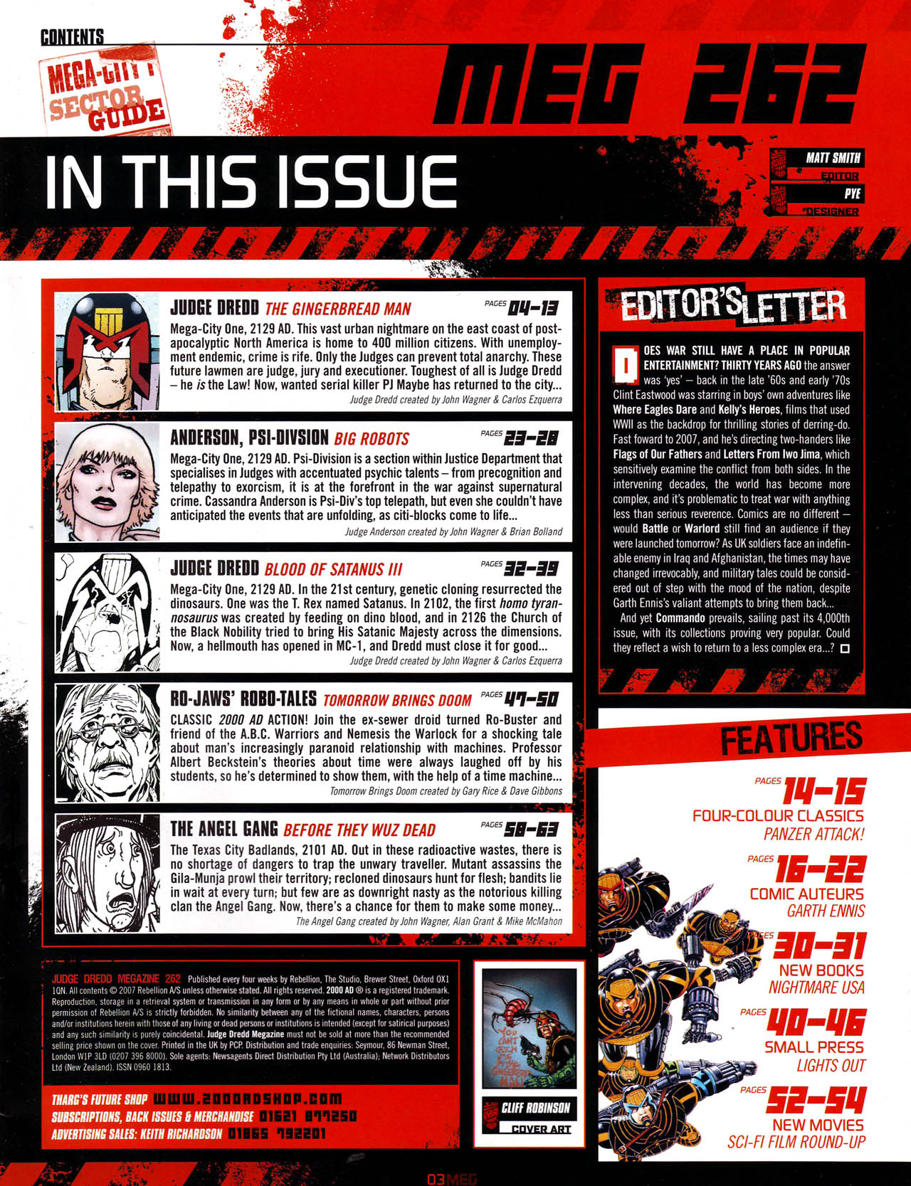 Read online Judge Dredd Megazine (Vol. 5) comic -  Issue #262 - 3