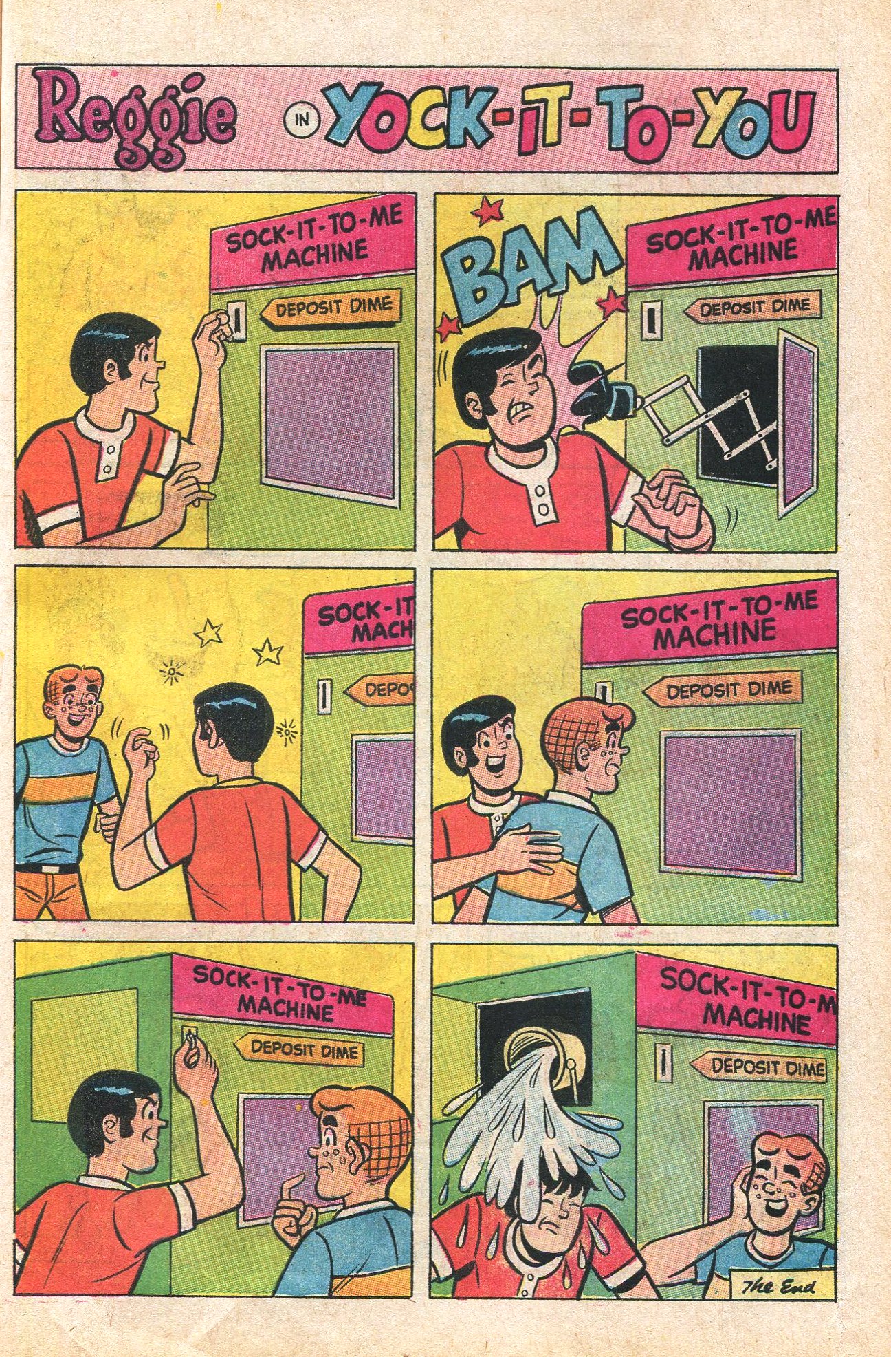 Read online Reggie's Wise Guy Jokes comic -  Issue #7 - 51
