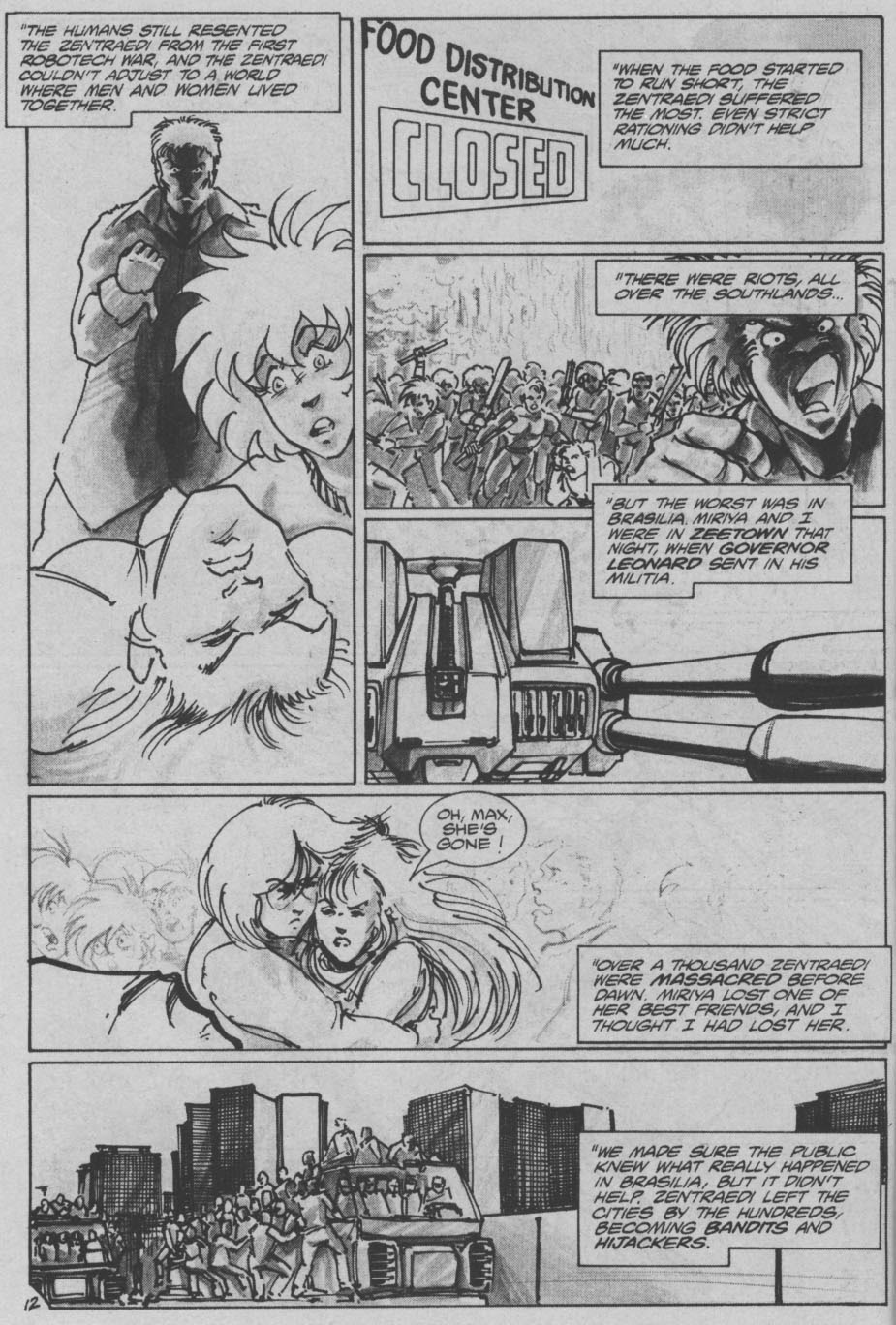 Read online Robotech II: The Sentinels - The Malcontent Uprisings comic -  Issue #1 - 14