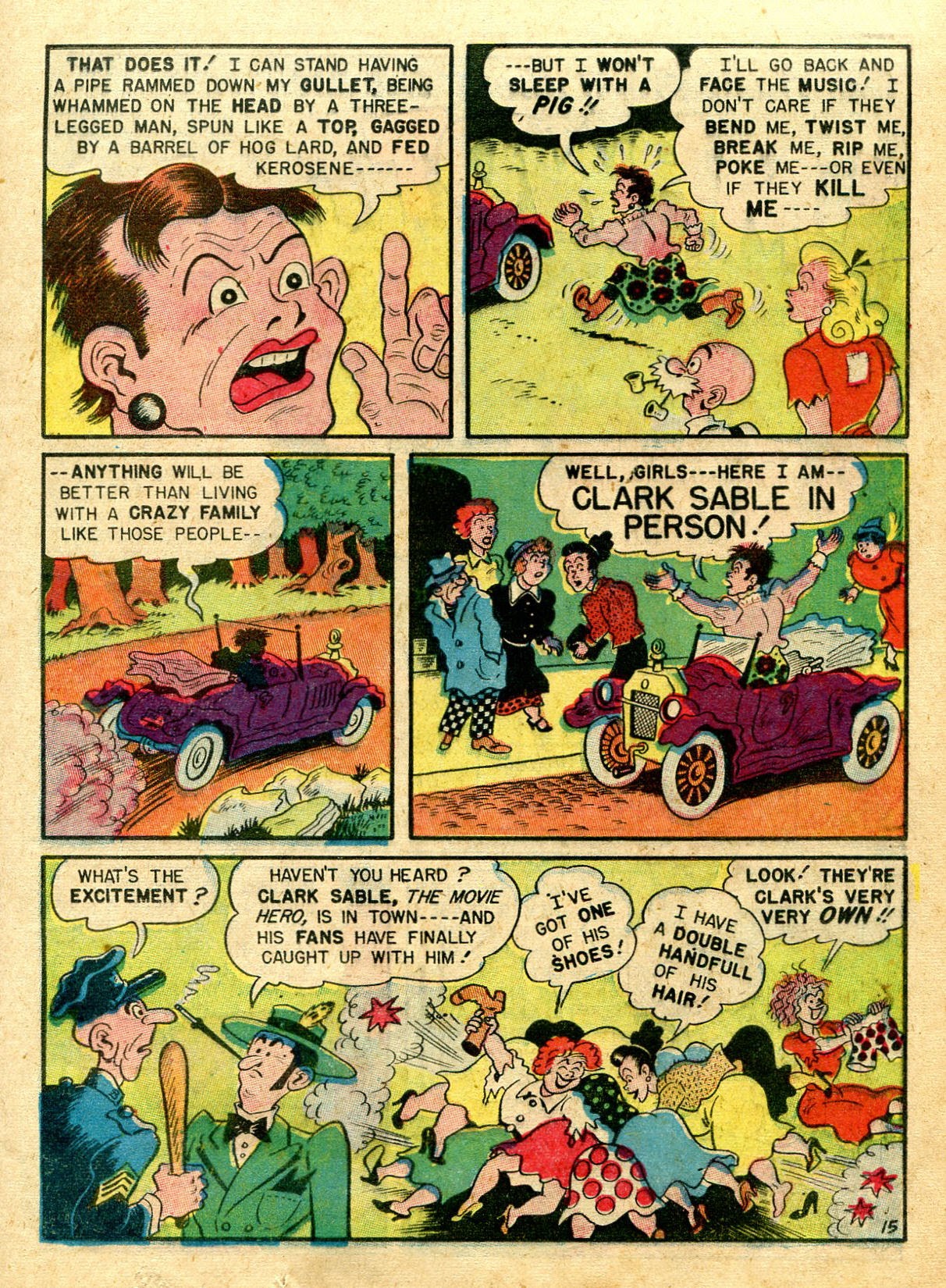 Read online Babe (1948) comic -  Issue #8 - 17