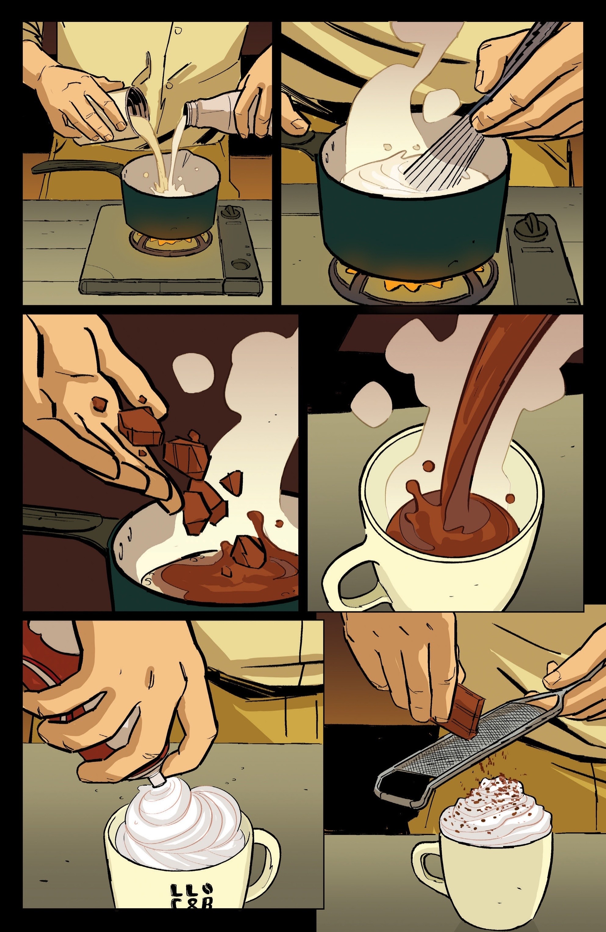 Read online Nights comic -  Issue #3 - 16