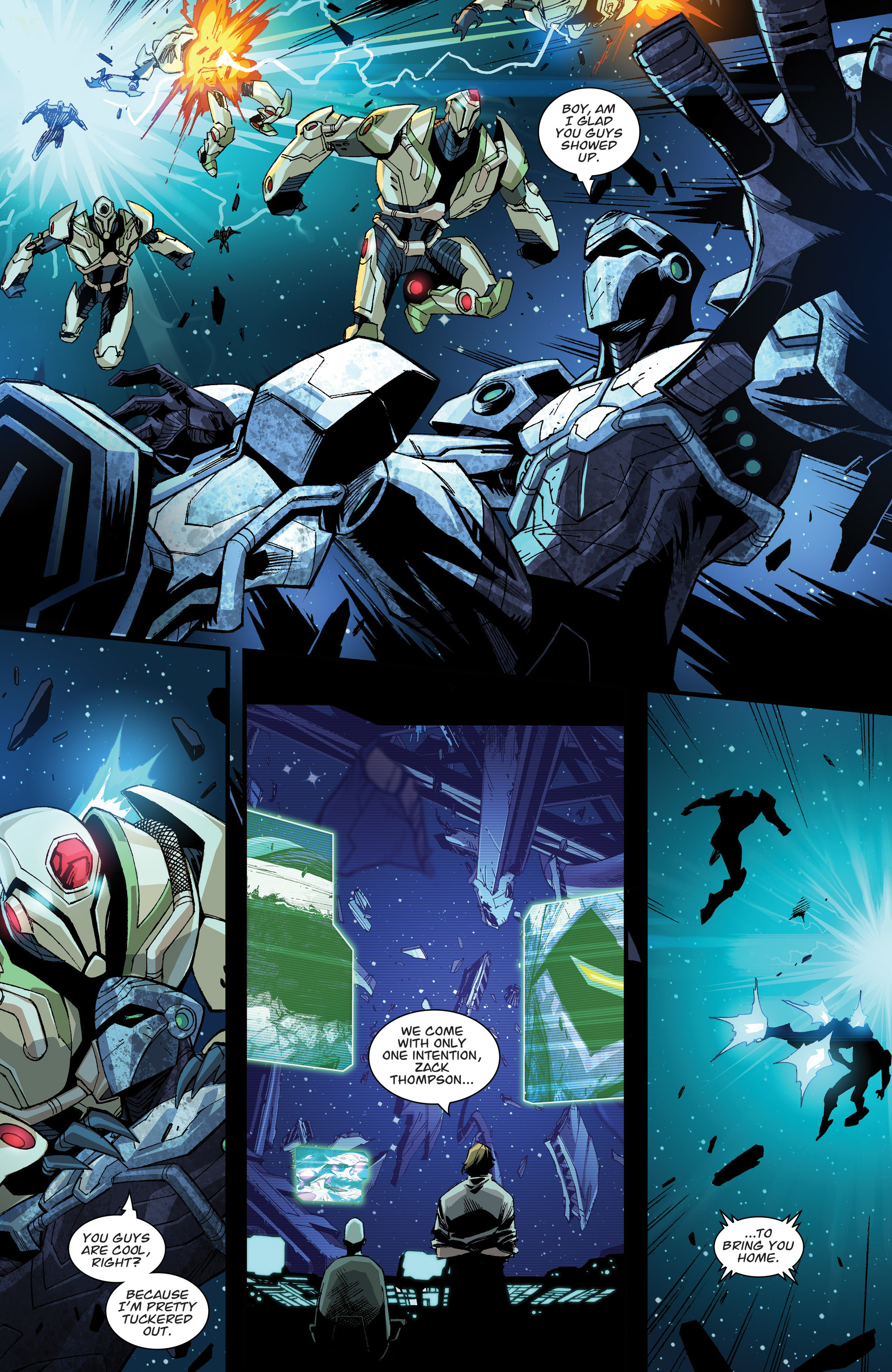 Read online Tech Jacket (2014) comic -  Issue #5 - 16