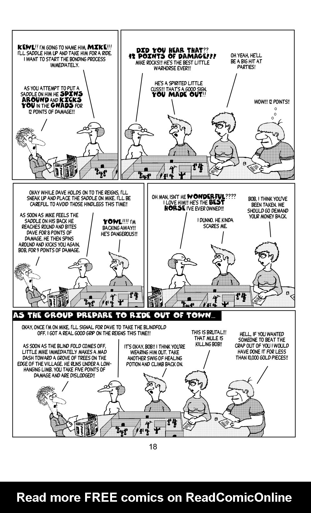 Read online Knights of the Dinner Table comic -  Issue #14 - 35