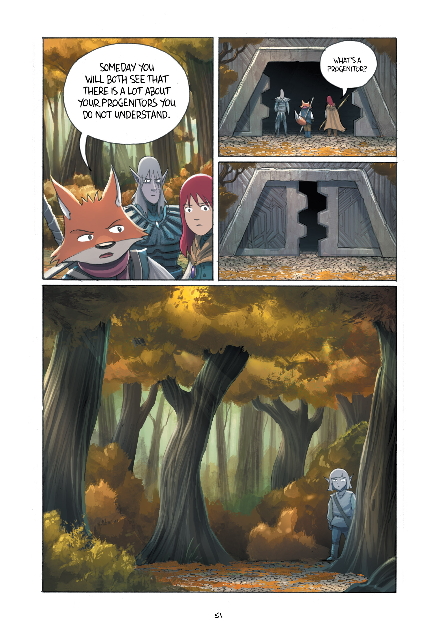Read online Amulet comic -  Issue #5 - 53
