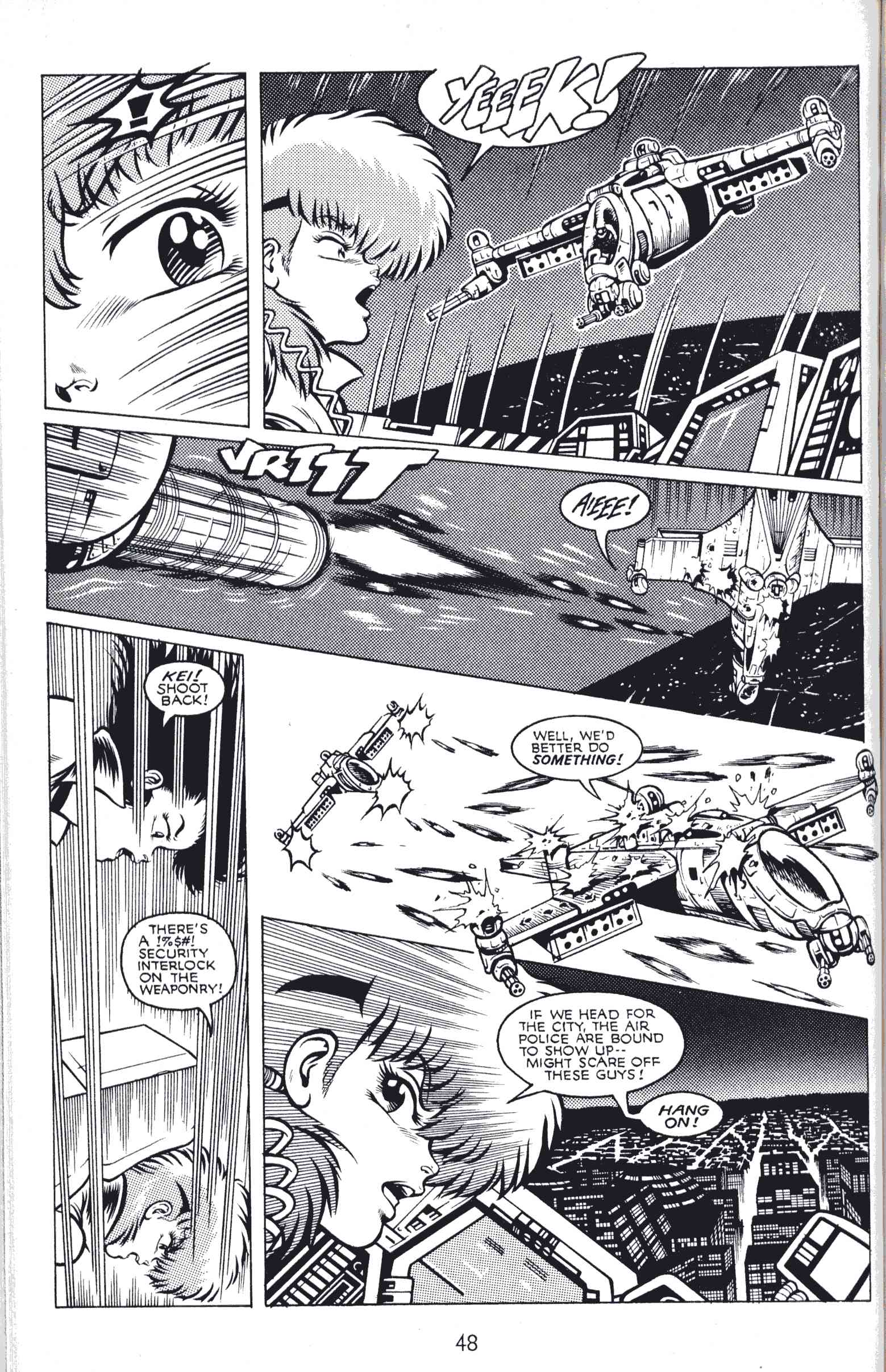 Read online Dirty Pair comic -  Issue #2 - 21