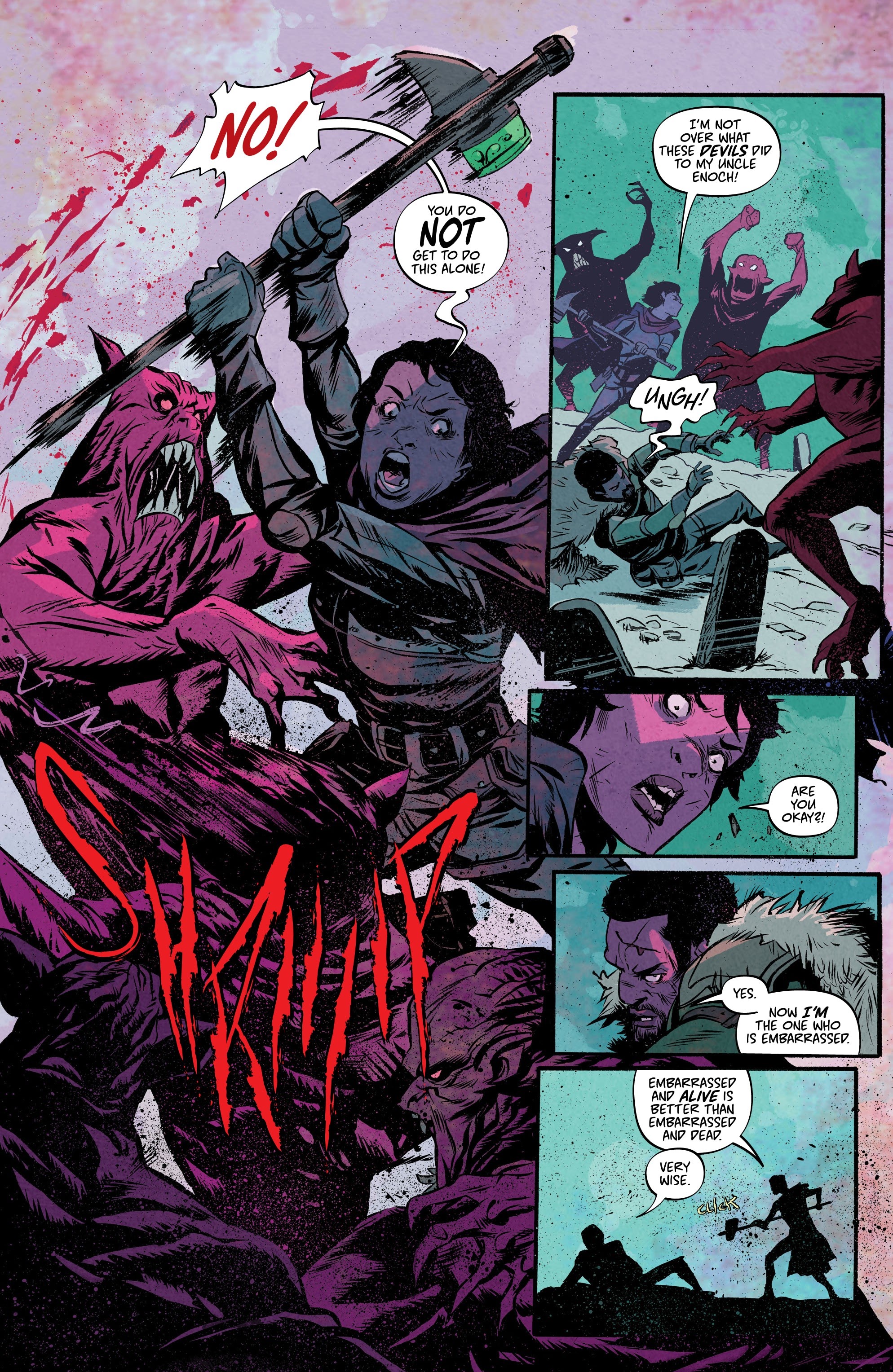 Read online Bitter Root comic -  Issue #14 - 22