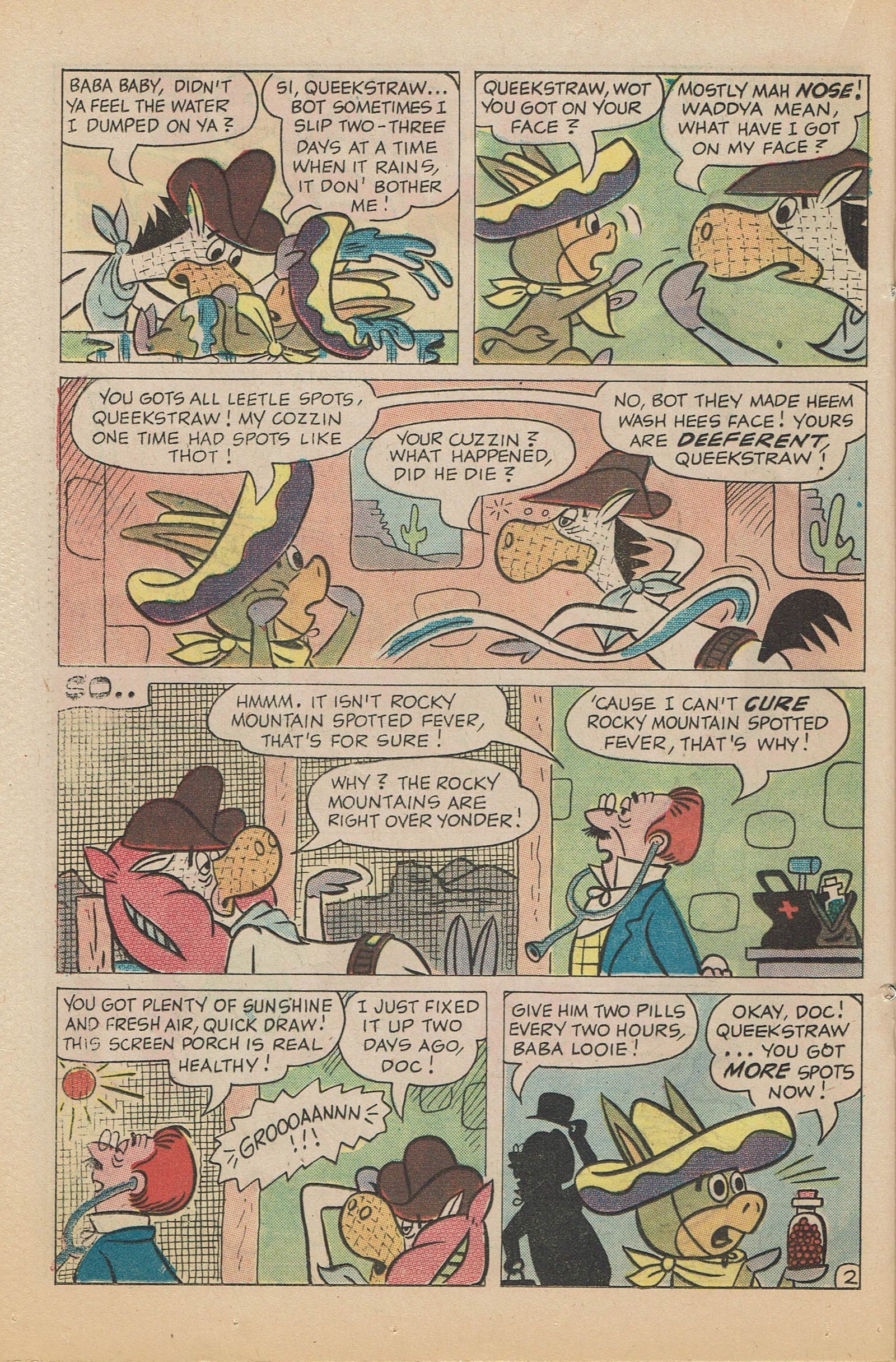 Read online Quick Draw McGraw comic -  Issue #4 - 17