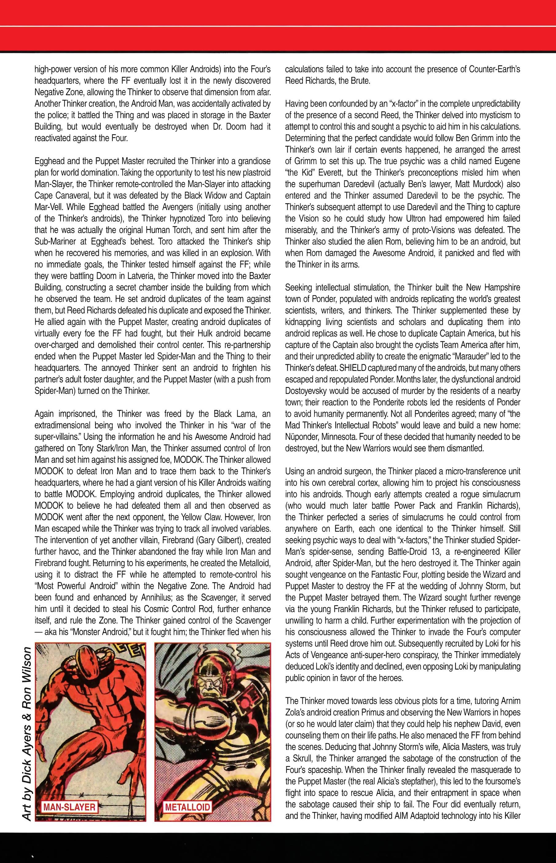 Read online Official Handbook of the Marvel Universe A to Z comic -  Issue # TPB 6 (Part 2) - 126