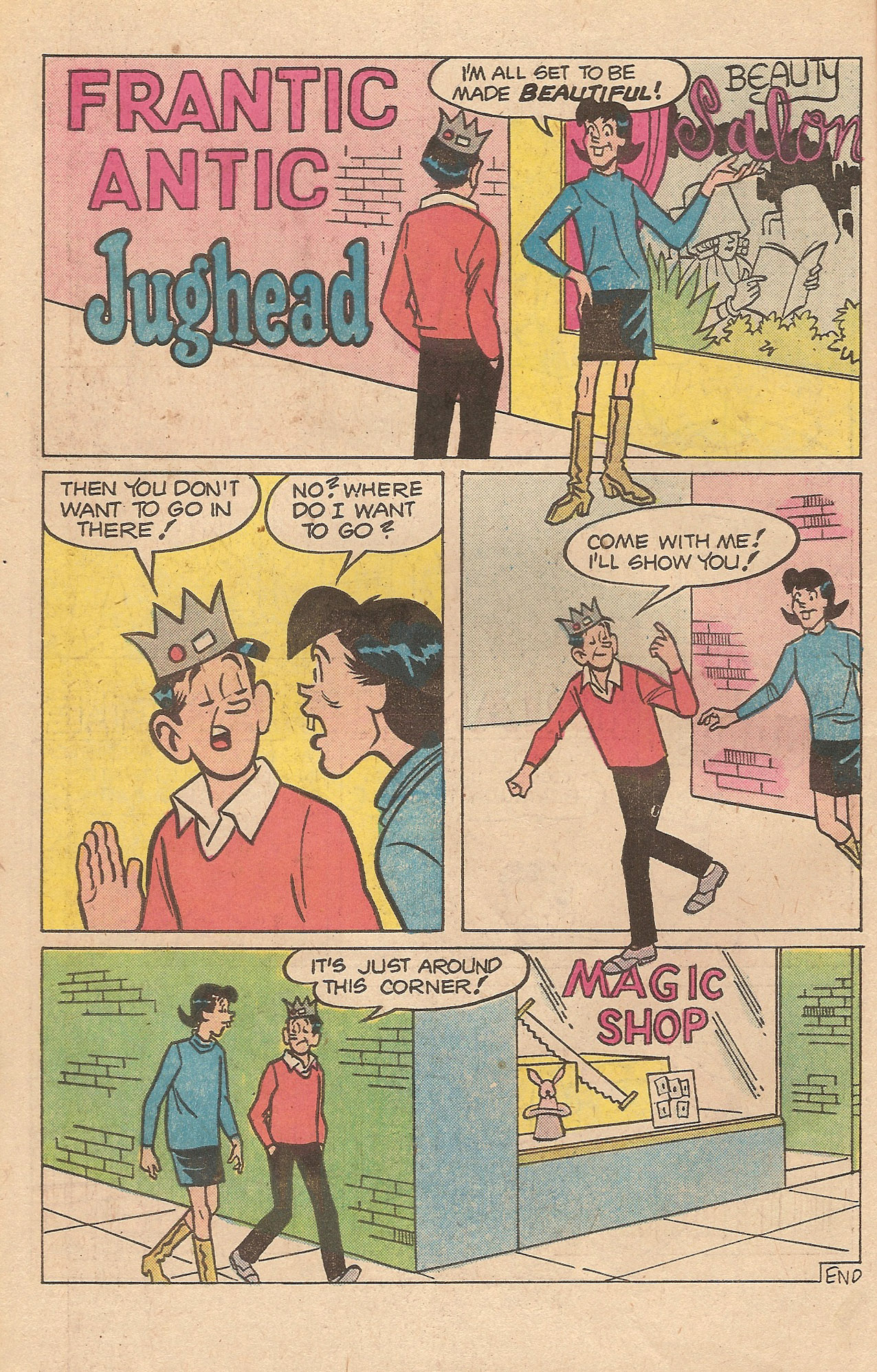 Read online Jughead's Jokes comic -  Issue #60 - 6
