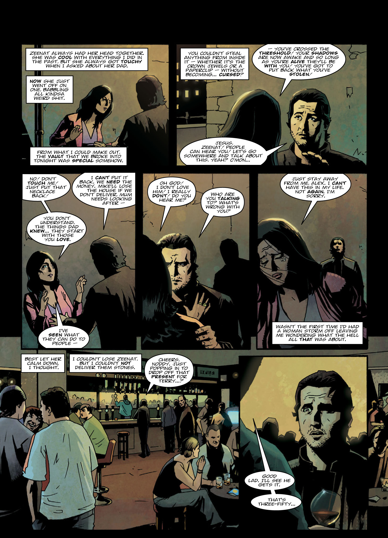 Read online Judge Dredd Megazine (Vol. 5) comic -  Issue #371 - 74