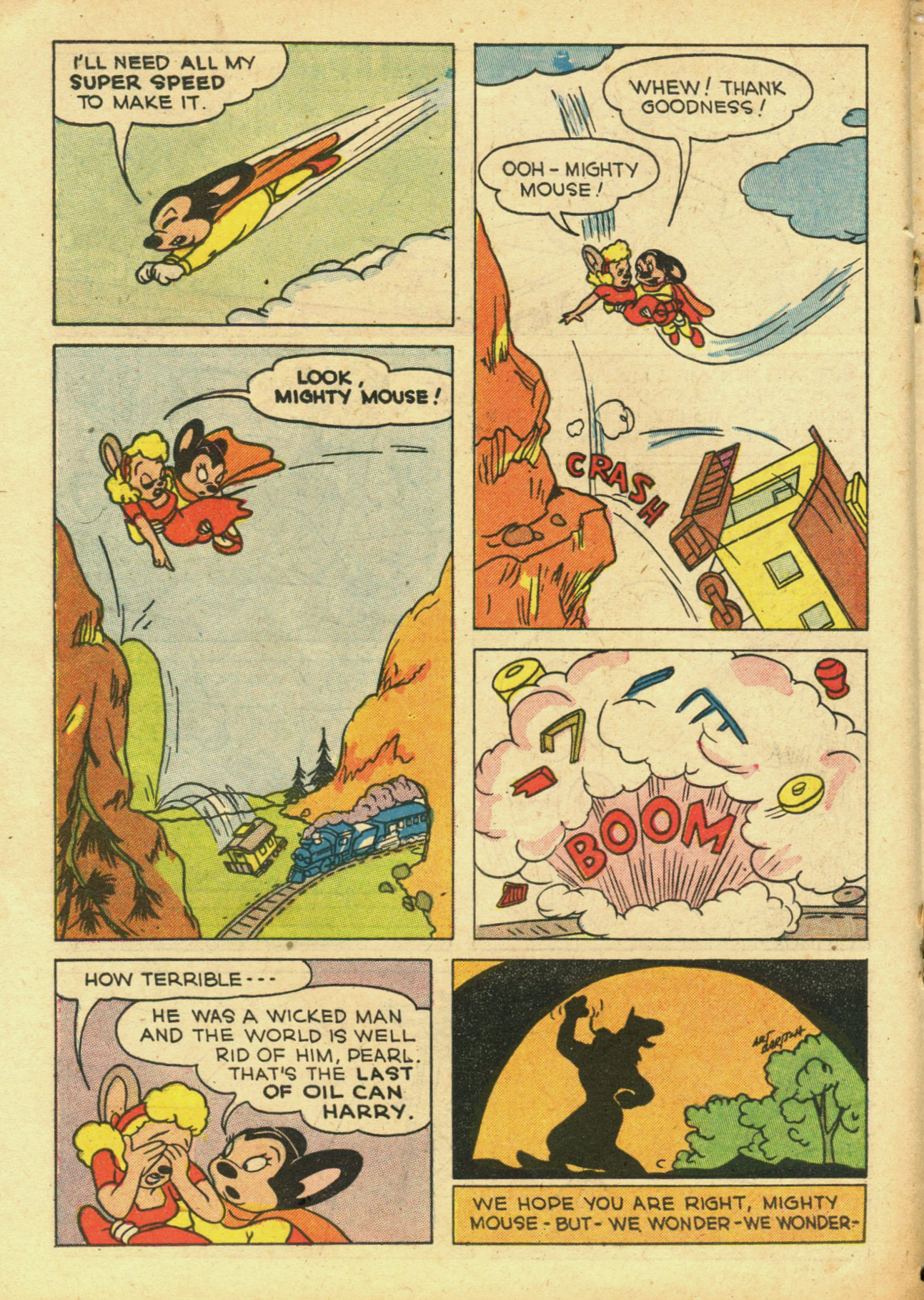 Read online Paul Terry's Mighty Mouse Comics comic -  Issue #39 - 34