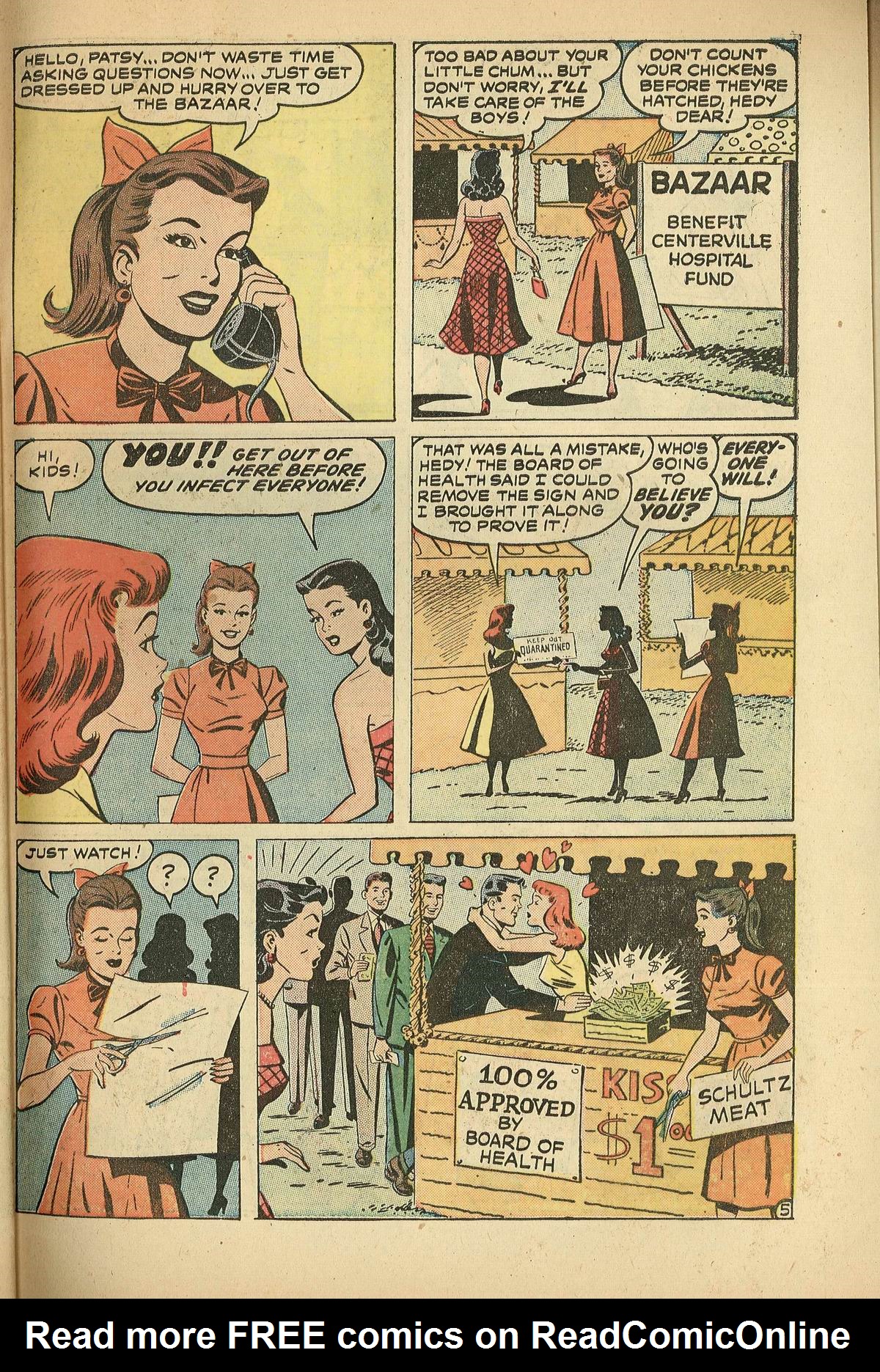 Read online Patsy and Hedy comic -  Issue #31 - 31