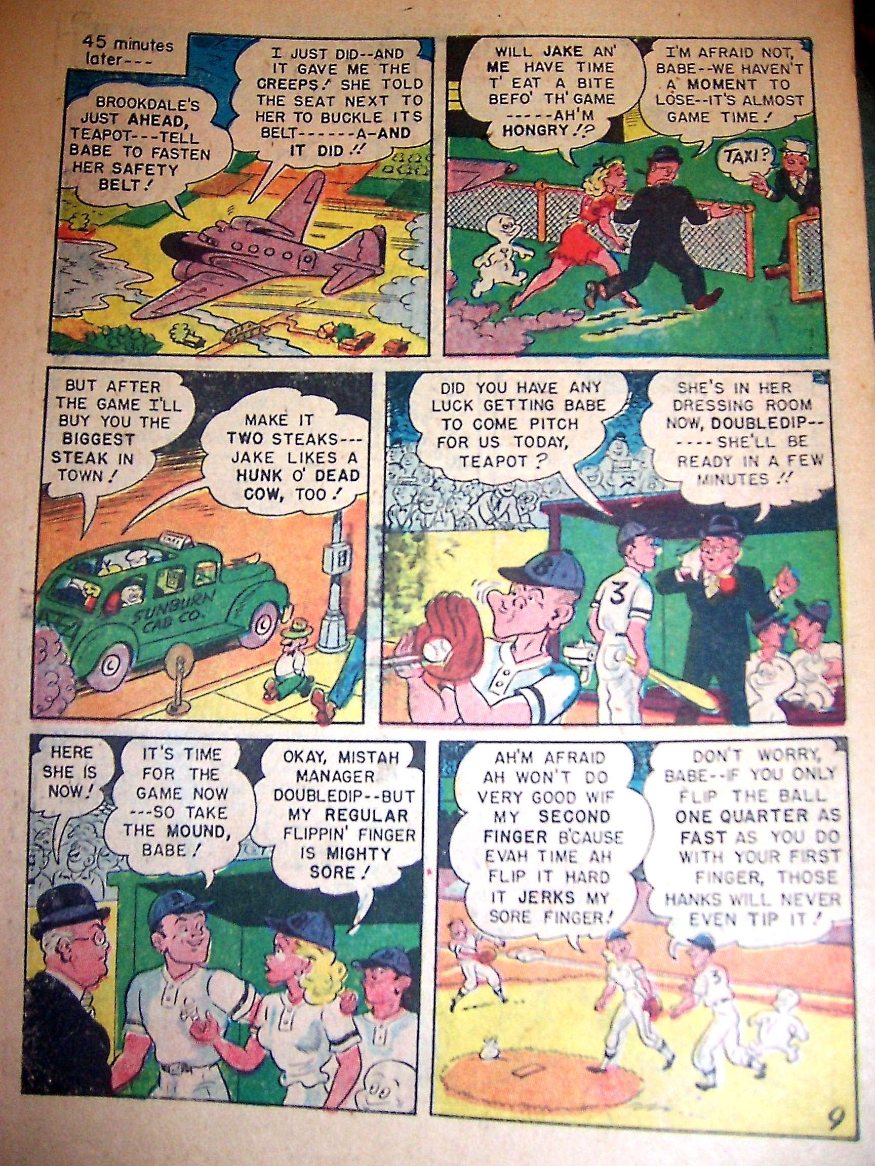 Read online Babe (1948) comic -  Issue #9 - 11