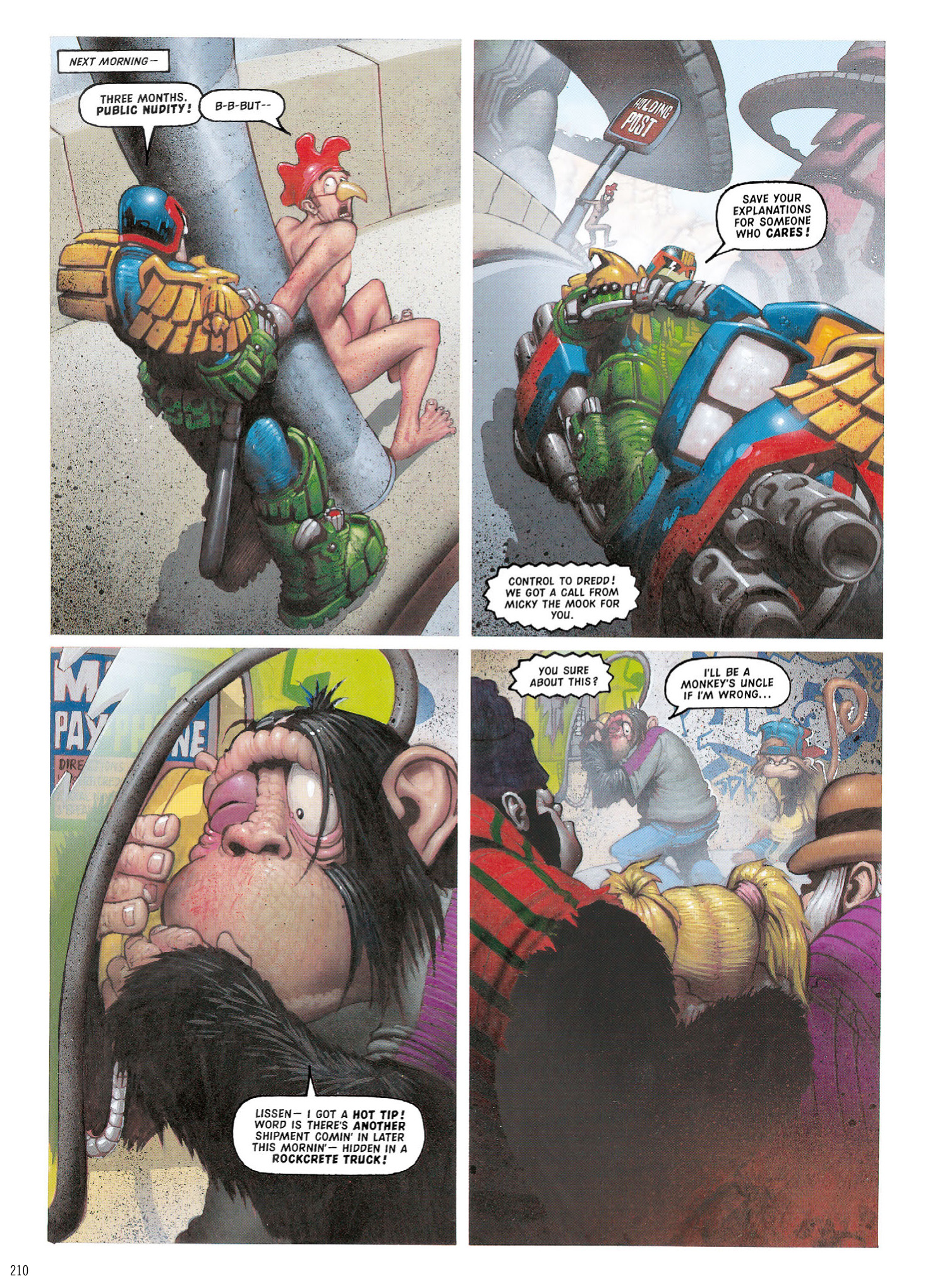 Read online Judge Dredd: The Complete Case Files comic -  Issue # TPB 29 - 212