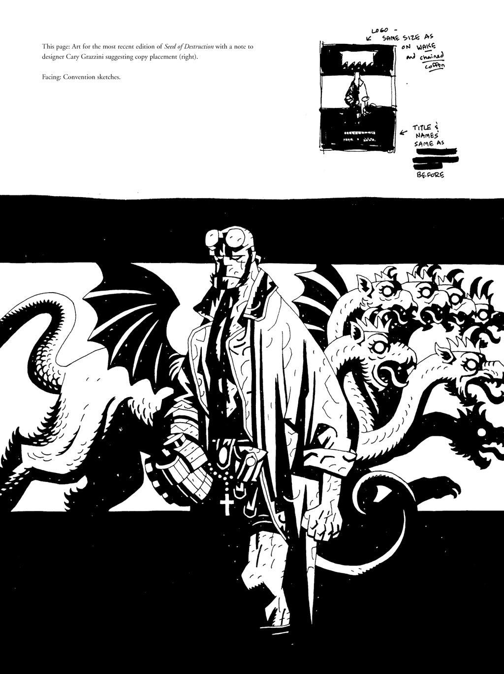 Read online The Art of Hellboy comic -  Issue # TPB - 88