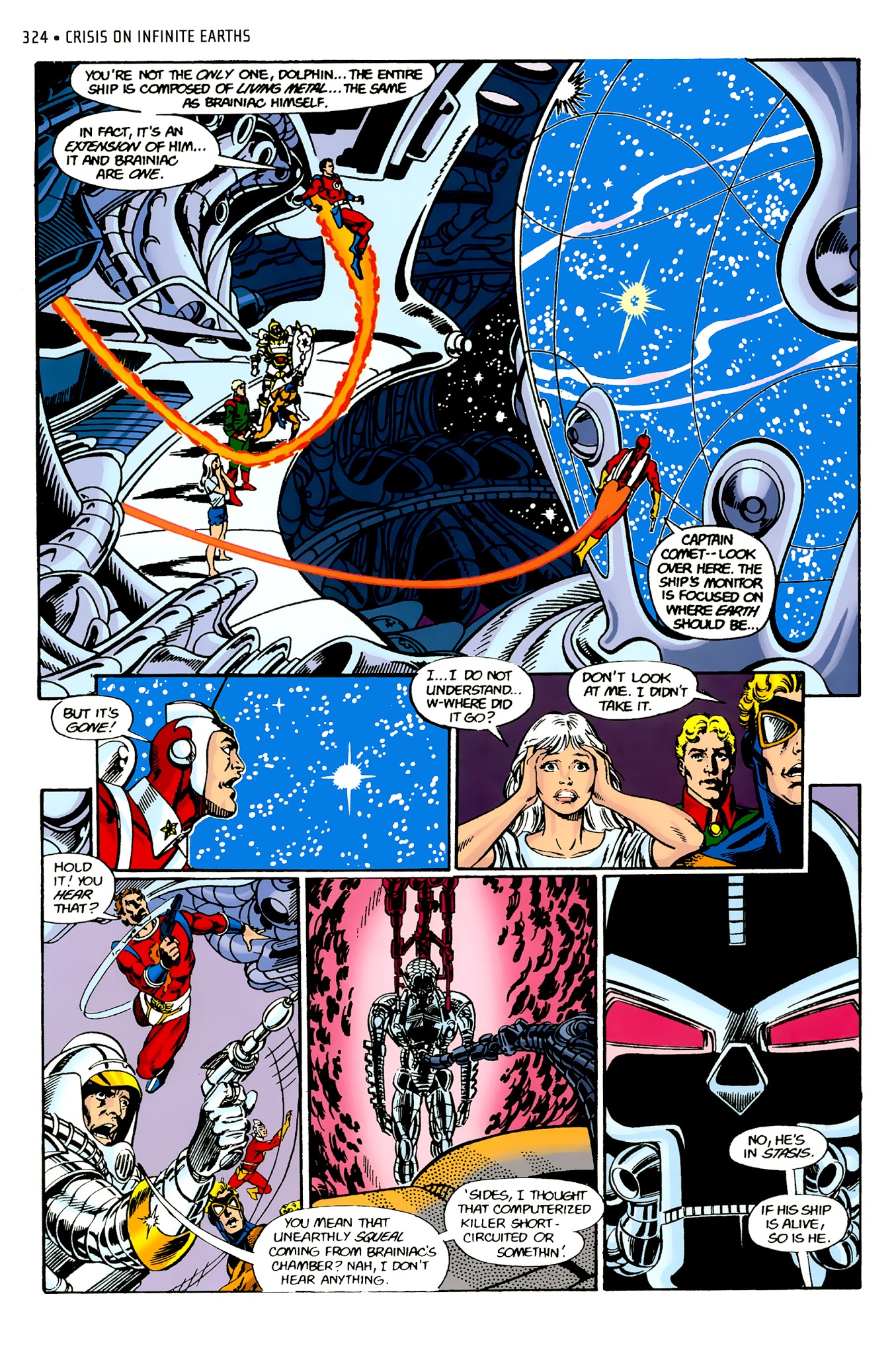 Read online Crisis on Infinite Earths (1985) comic -  Issue # _Absolute Edition 2 - 125