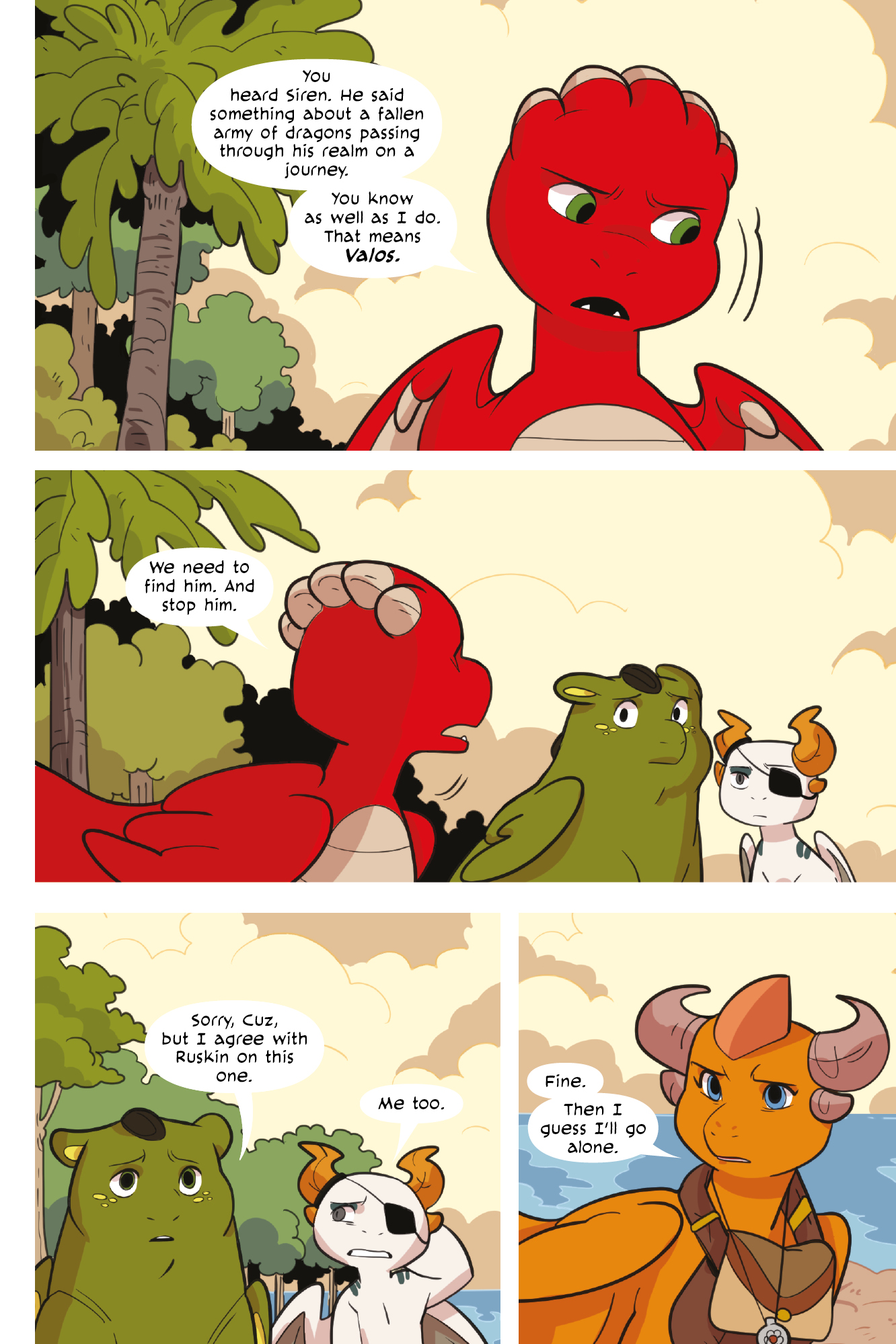 Read online Dragon Kingdom of Wrenly comic -  Issue # TPB 8 - 137