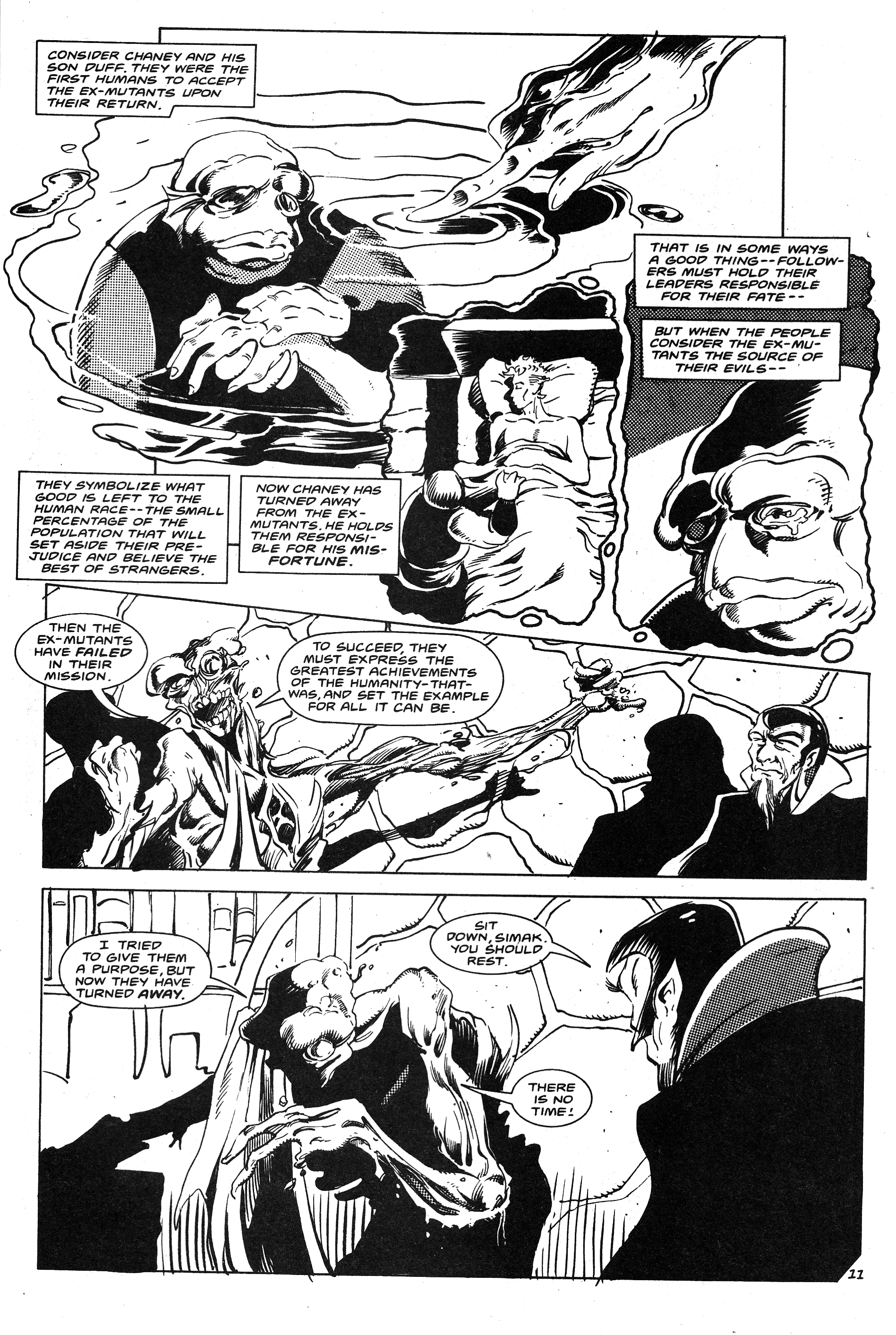 Read online Ex-Mutants: The Shattered Earth Chronicles comic -  Issue #13 - 15