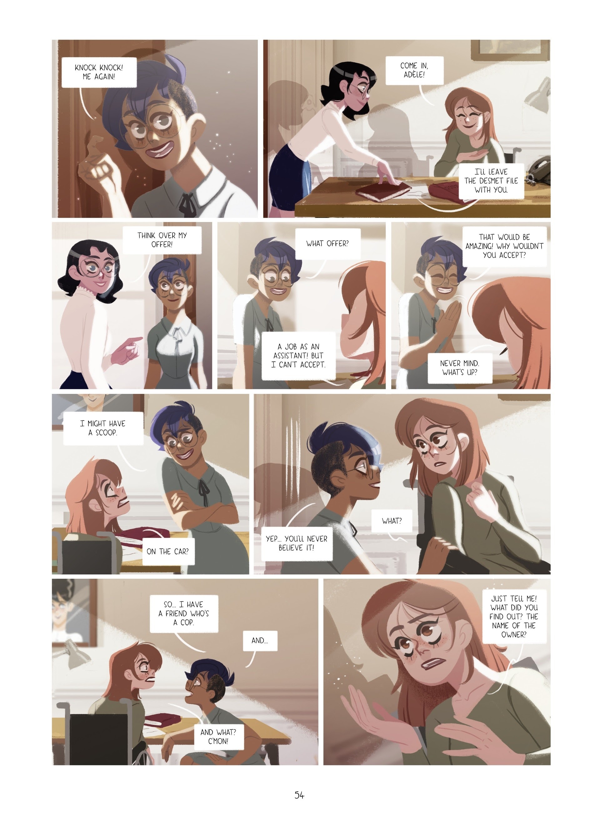 Read online Through Lya's Eyes comic -  Issue #2 - 54