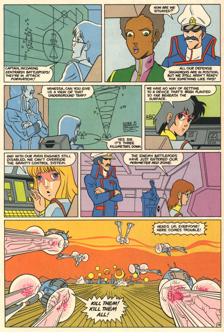 Read online Robotech The Macross Saga comic -  Issue #7 - 20