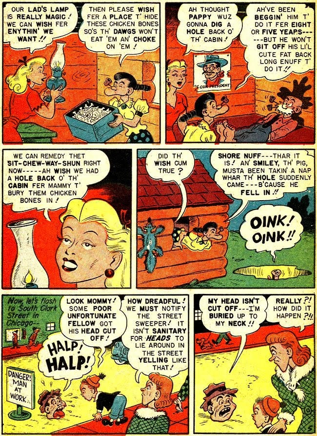 Read online Babe (1948) comic -  Issue #10 - 31