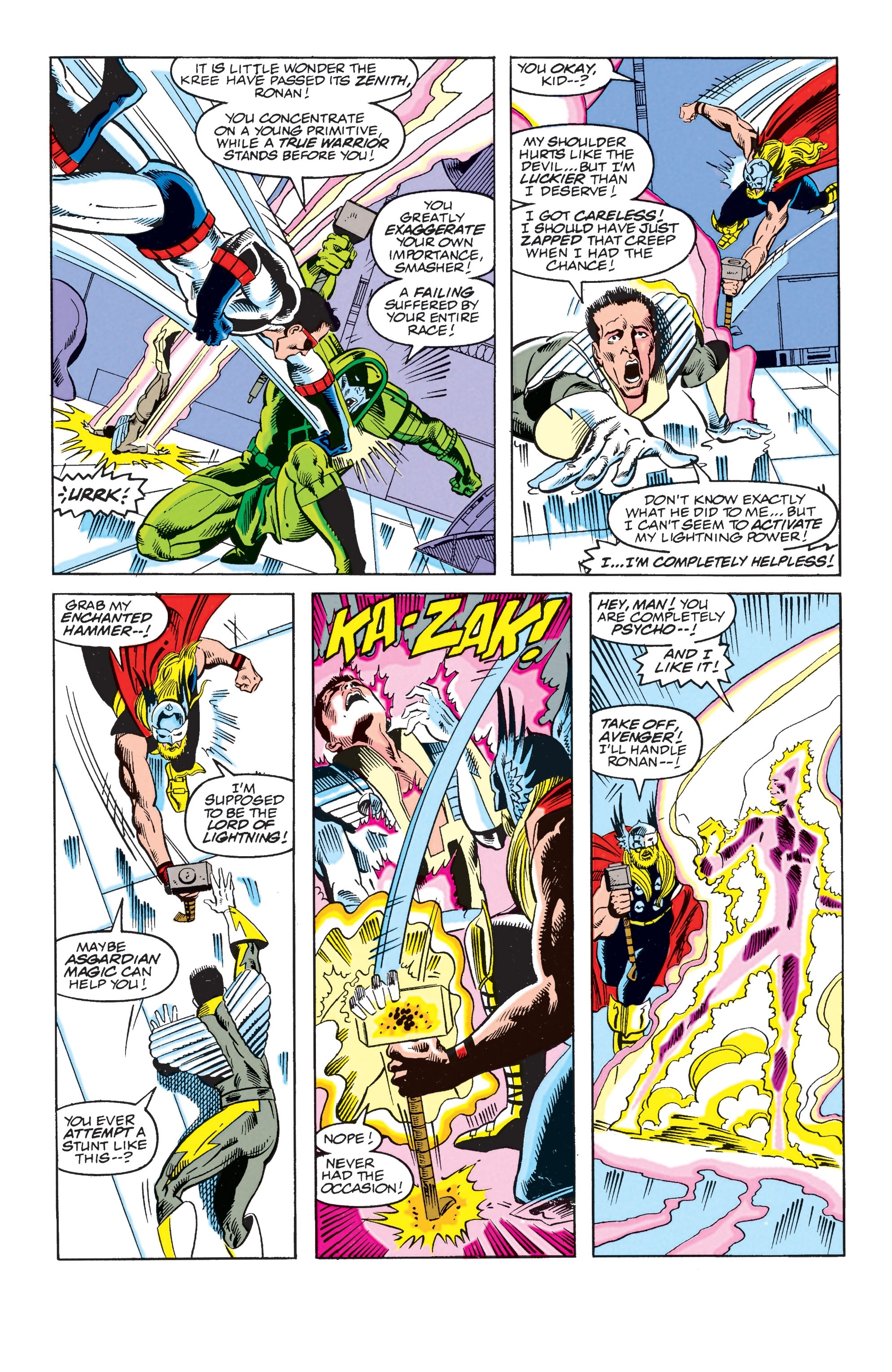 Read online Avengers Epic Collection: Operation Galactic Storm comic -  Issue # TPB (Part 4) - 3