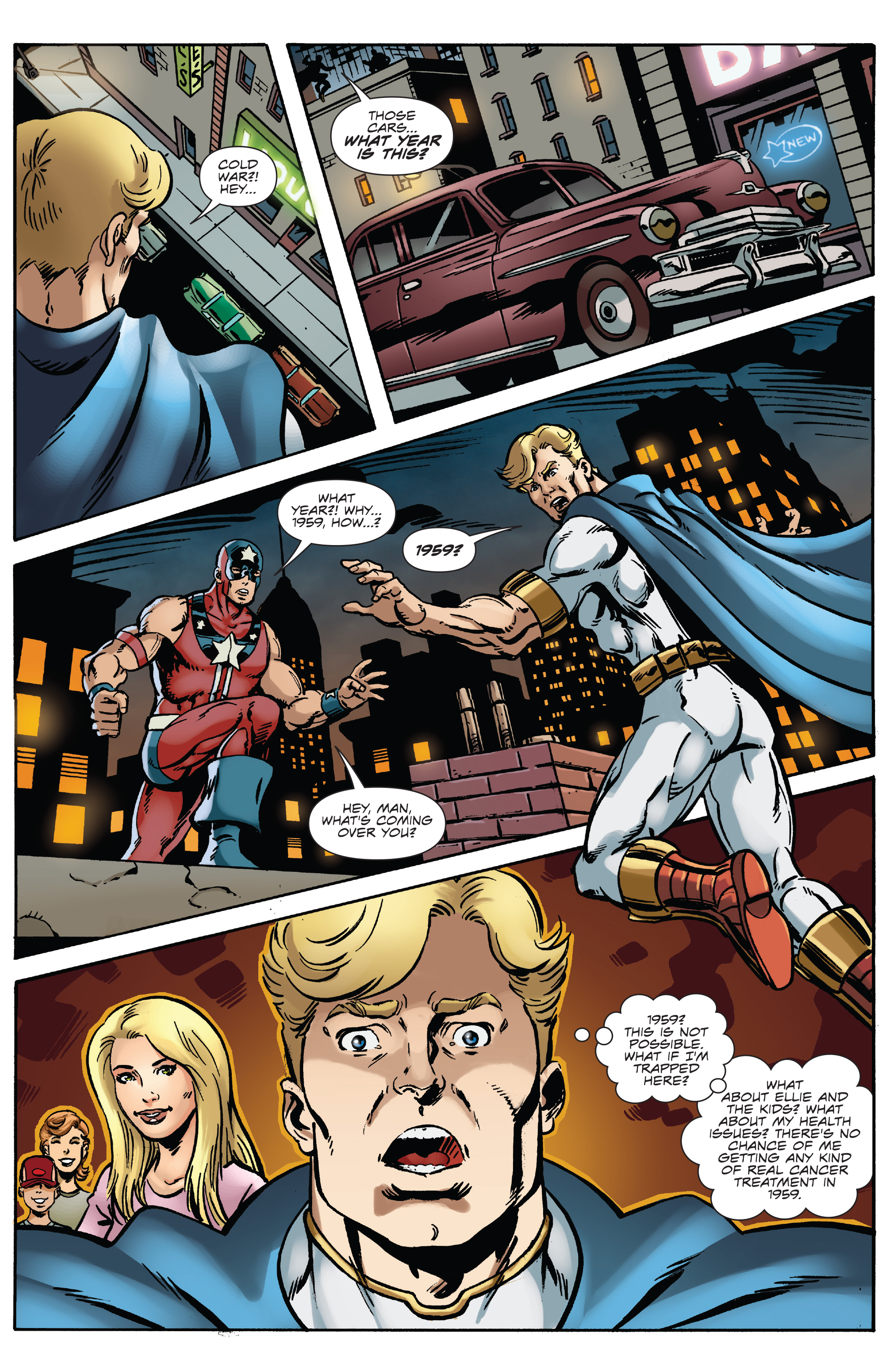 Read online War of the Independents: Man, Out of Time comic -  Issue # Full - 6
