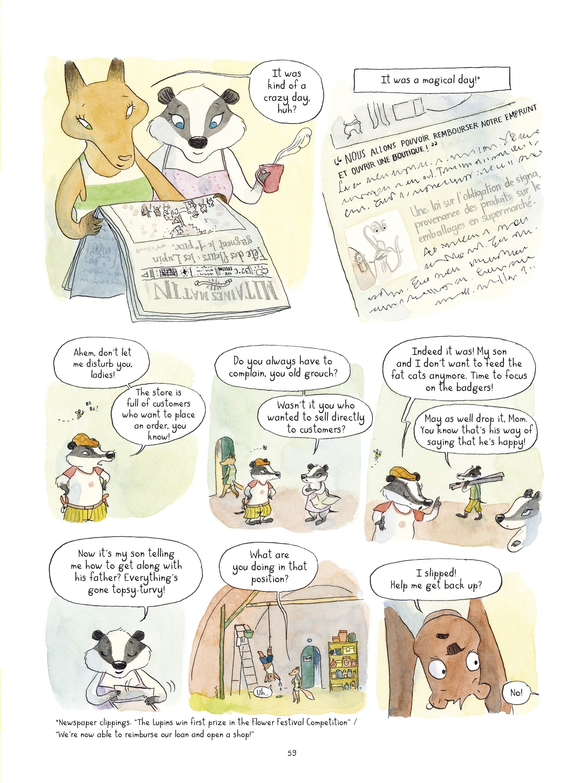 Read online The Mitaines Gang comic -  Issue # TPB 2 - 59