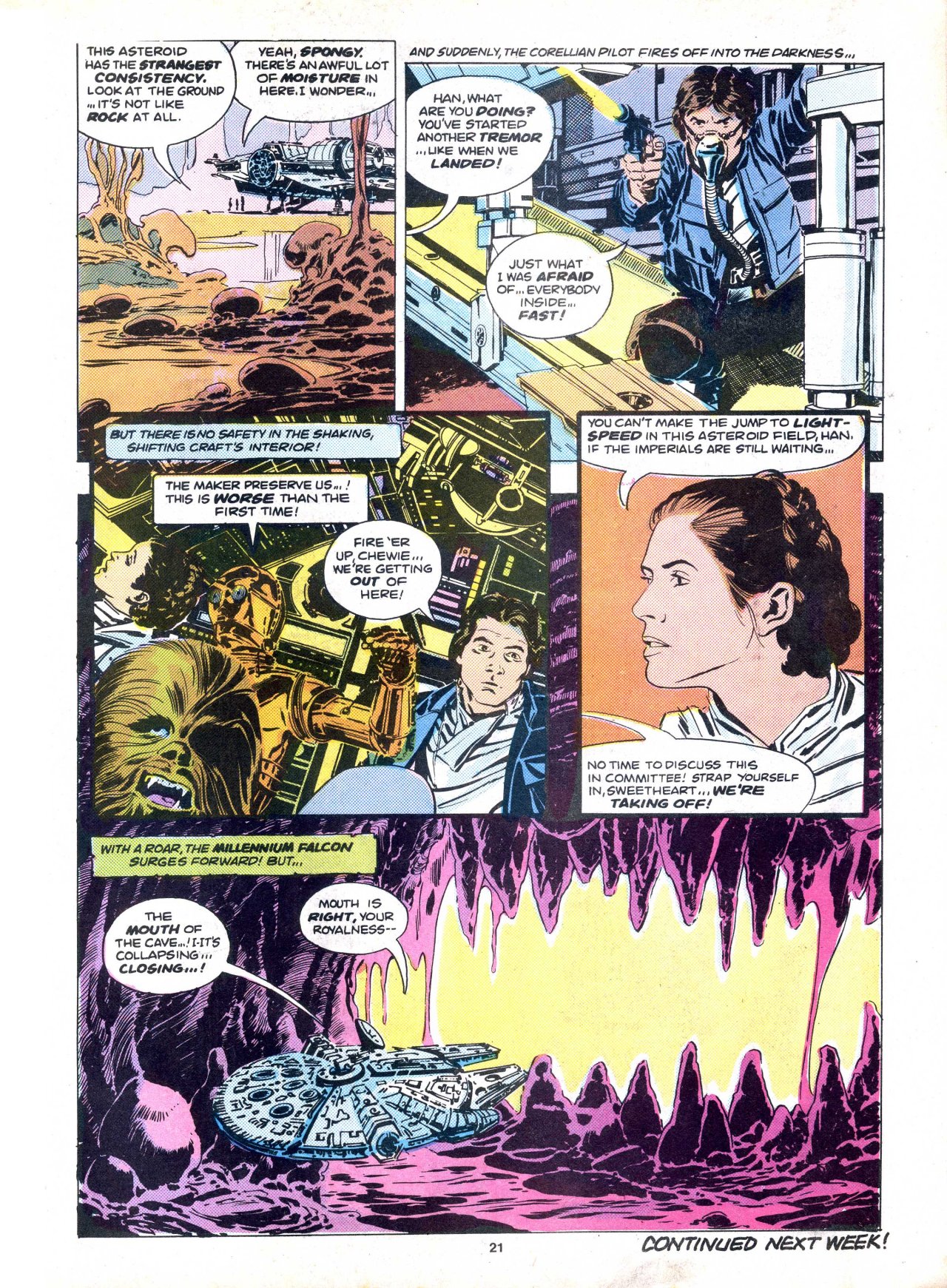 Read online Return of the Jedi comic -  Issue #57 - 21