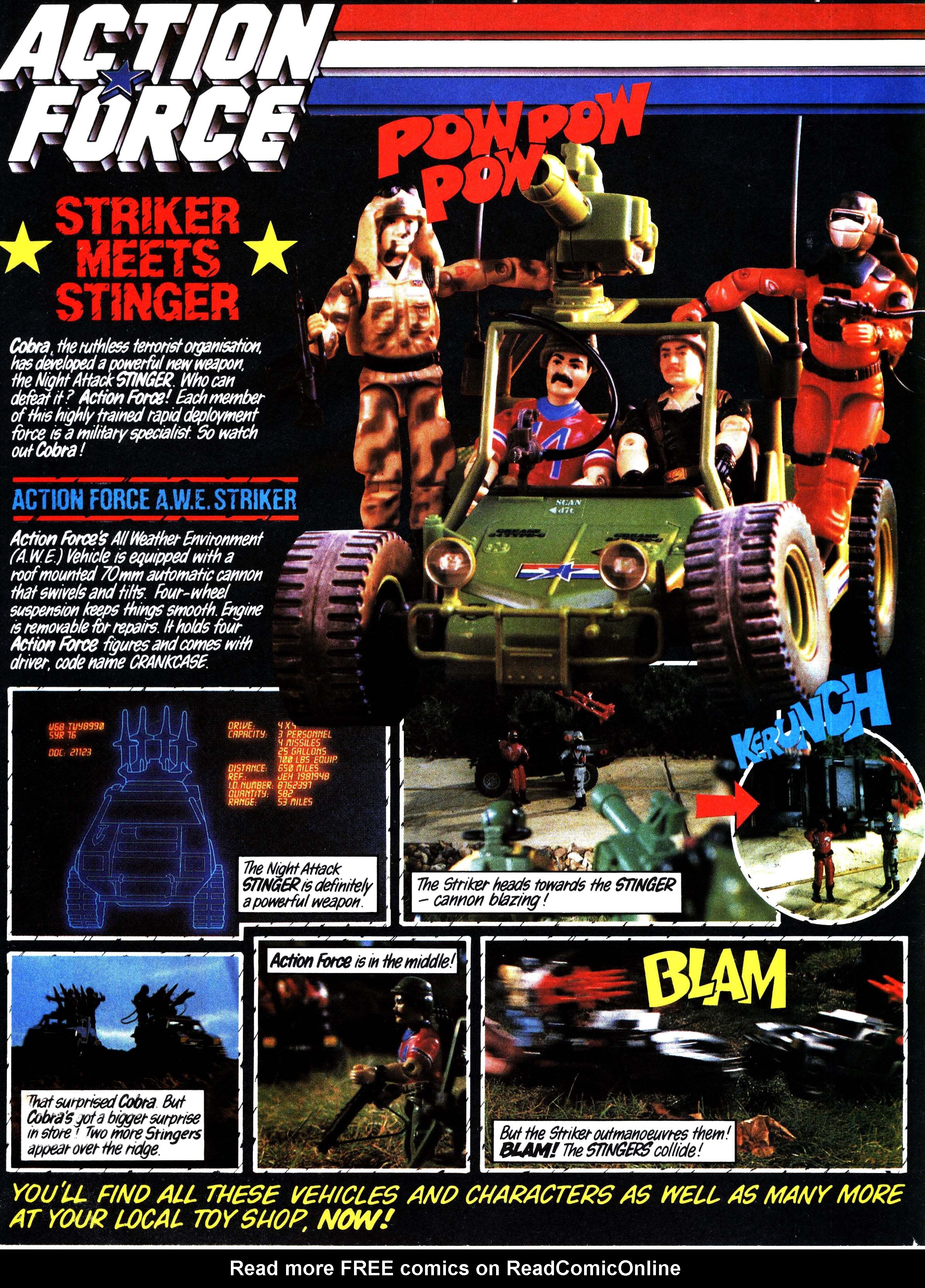 Read online Action Force comic -  Issue #20 - 24