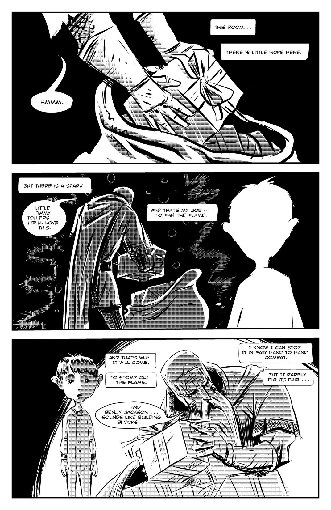 Read online 'Twas the Night Before Krampus comic -  Issue # Full - 18