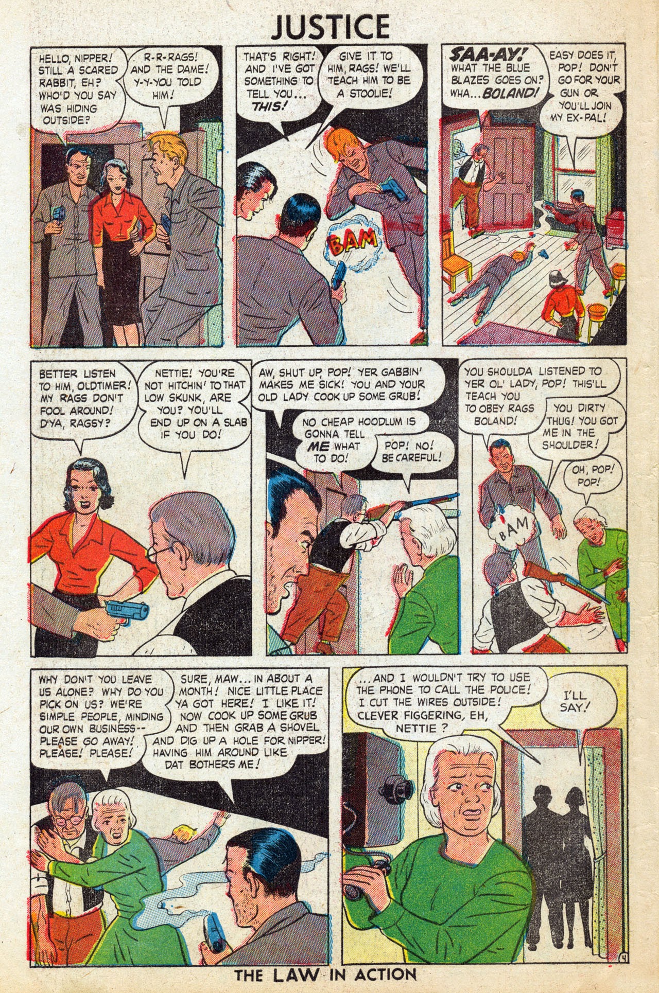 Read online Justice (1947) comic -  Issue #10 - 28