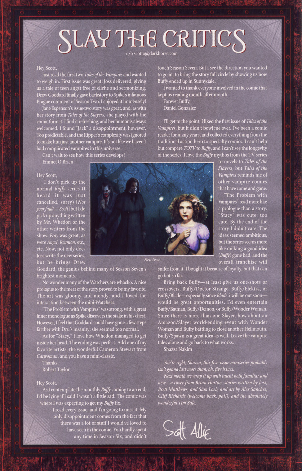 Read online Tales of the Vampires comic -  Issue #4 - 21