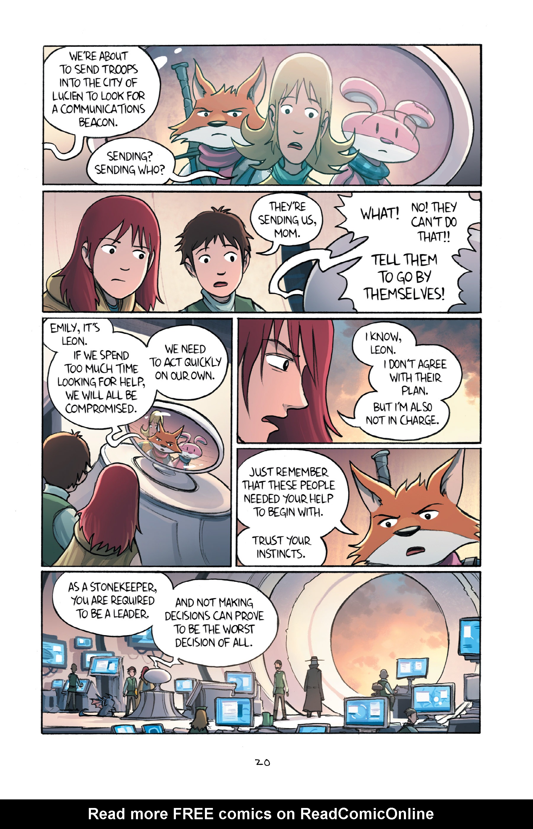 Read online Amulet comic -  Issue # TPB 6 (Part 1) - 24