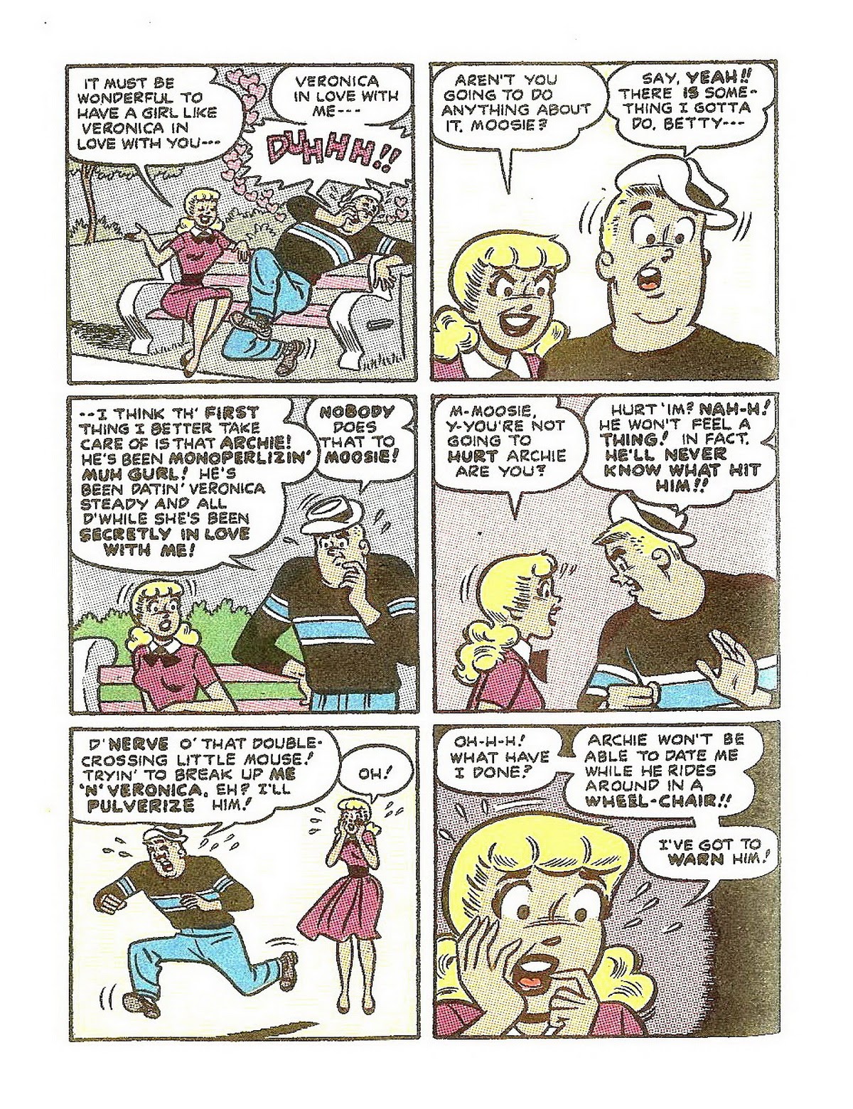 Read online Archie's Double Digest Magazine comic -  Issue #53 - 222