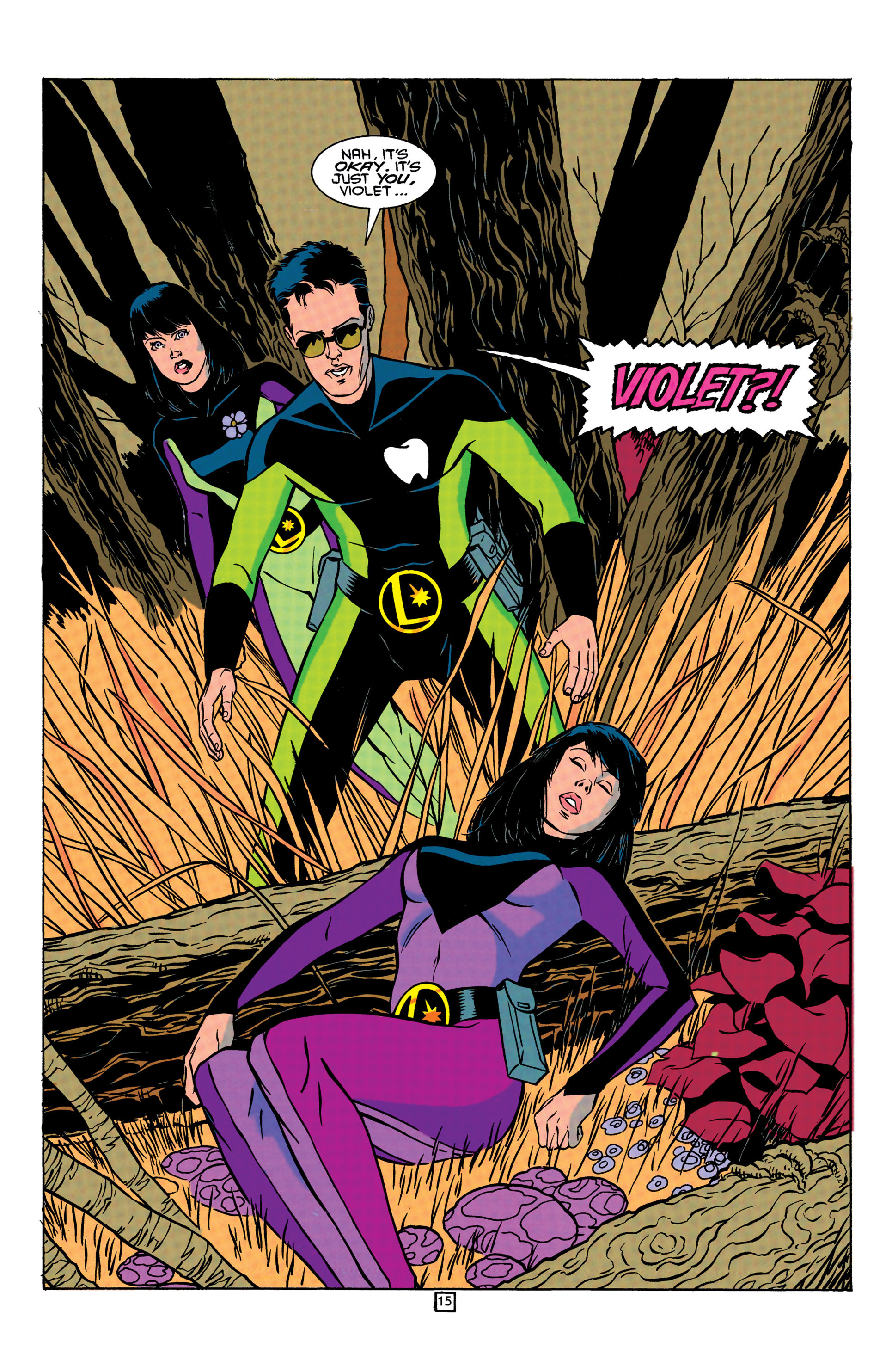Read online Legionnaires comic -  Issue #9 - 16
