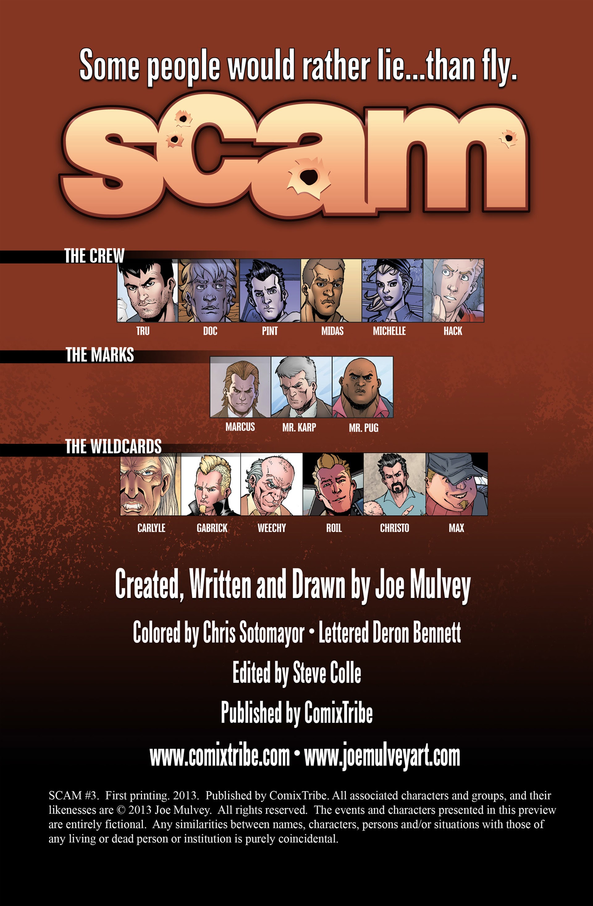 Read online Scam comic -  Issue #3 - 2