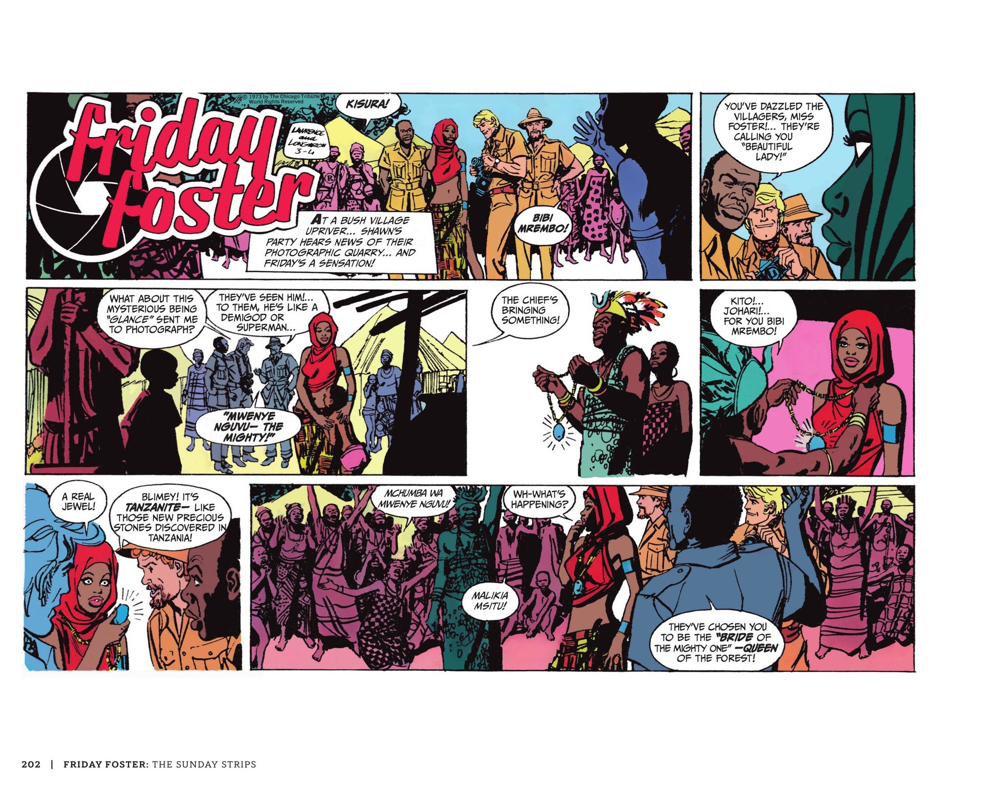Read online Friday Foster: The Sunday Strips comic -  Issue # TPB (Part 3) - 3