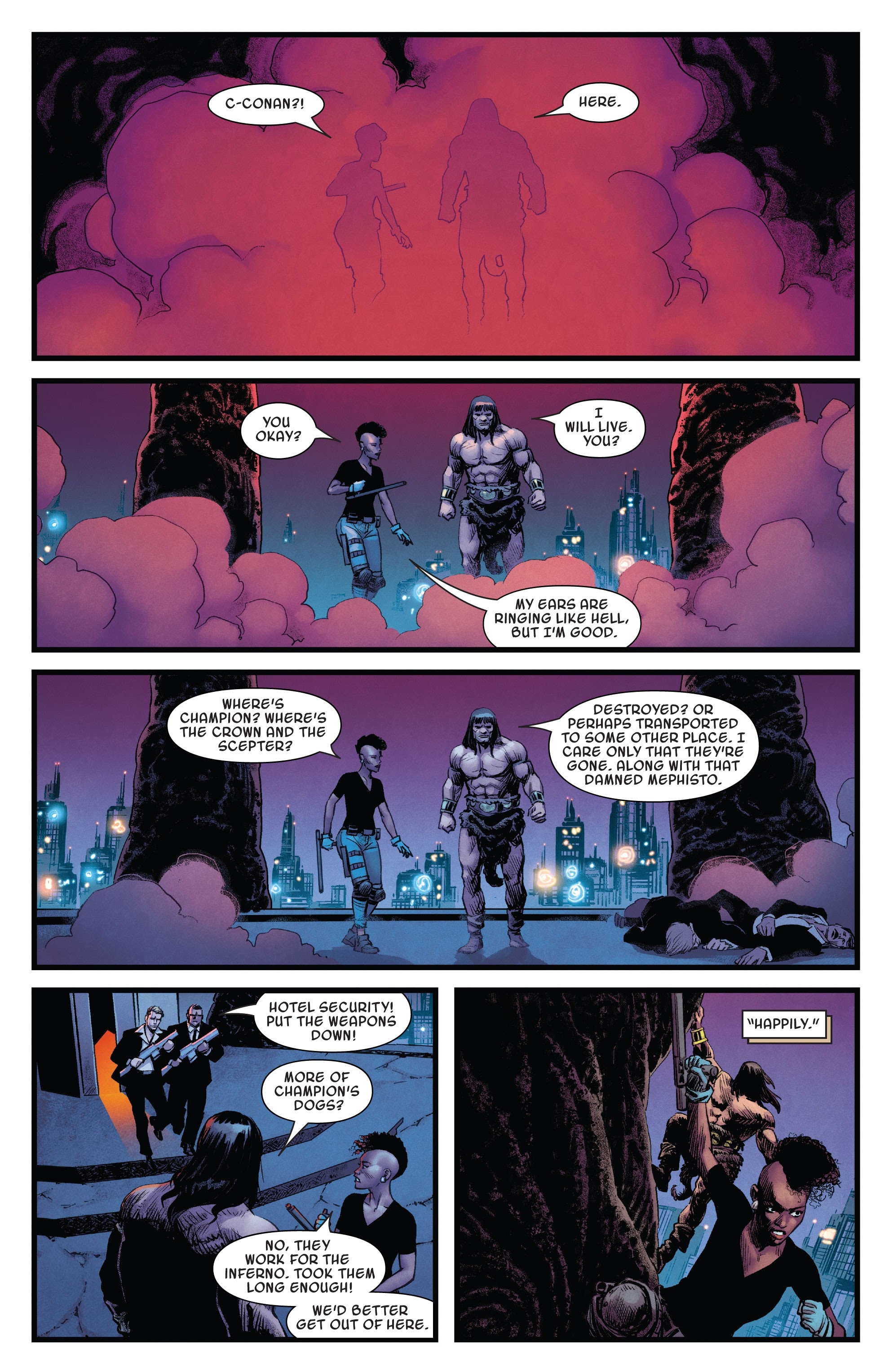 Read online Conan: Battle For The Serpent Crown comic -  Issue #5 - 20