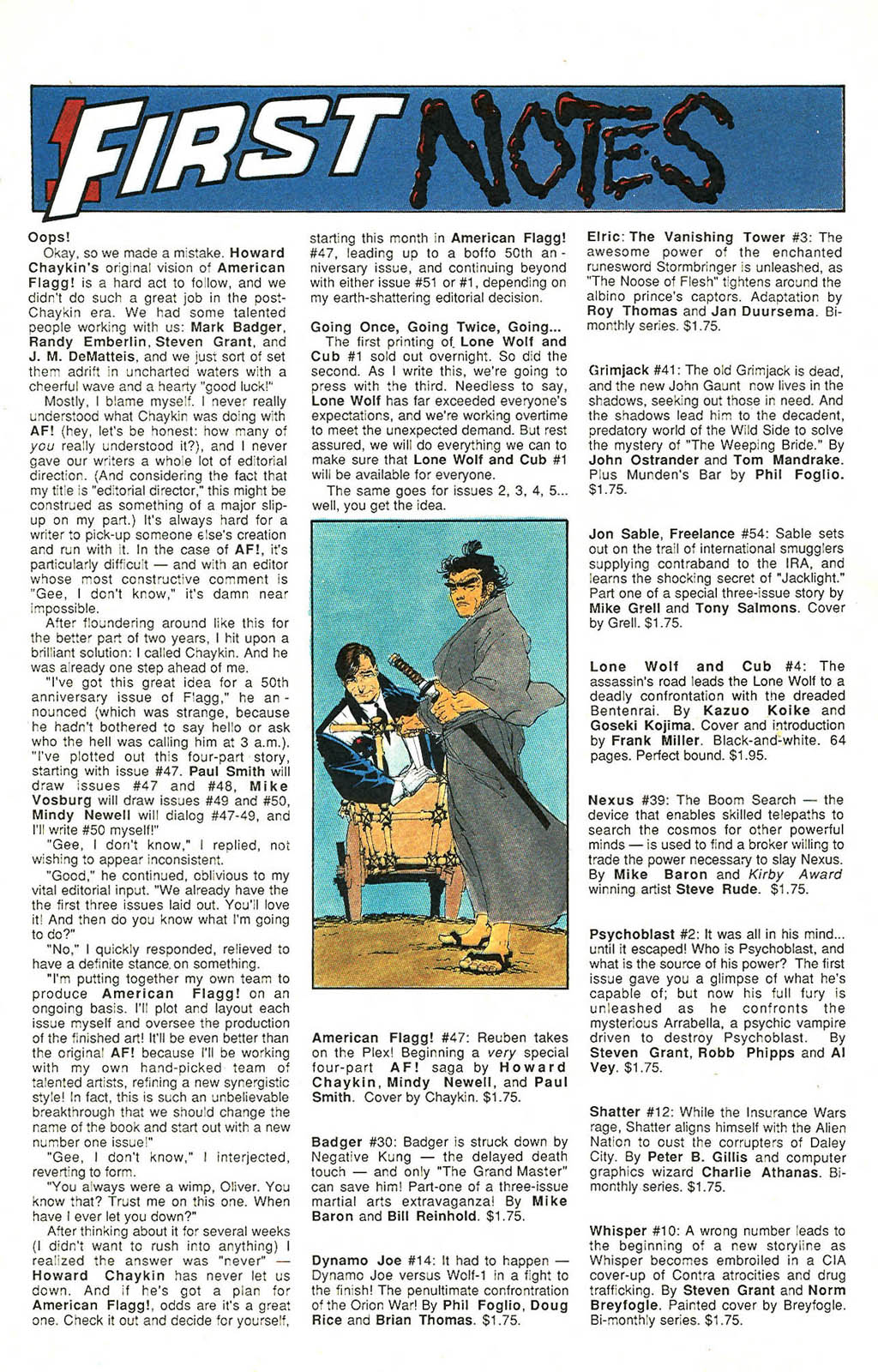 Read online Grimjack comic -  Issue #41 - 14