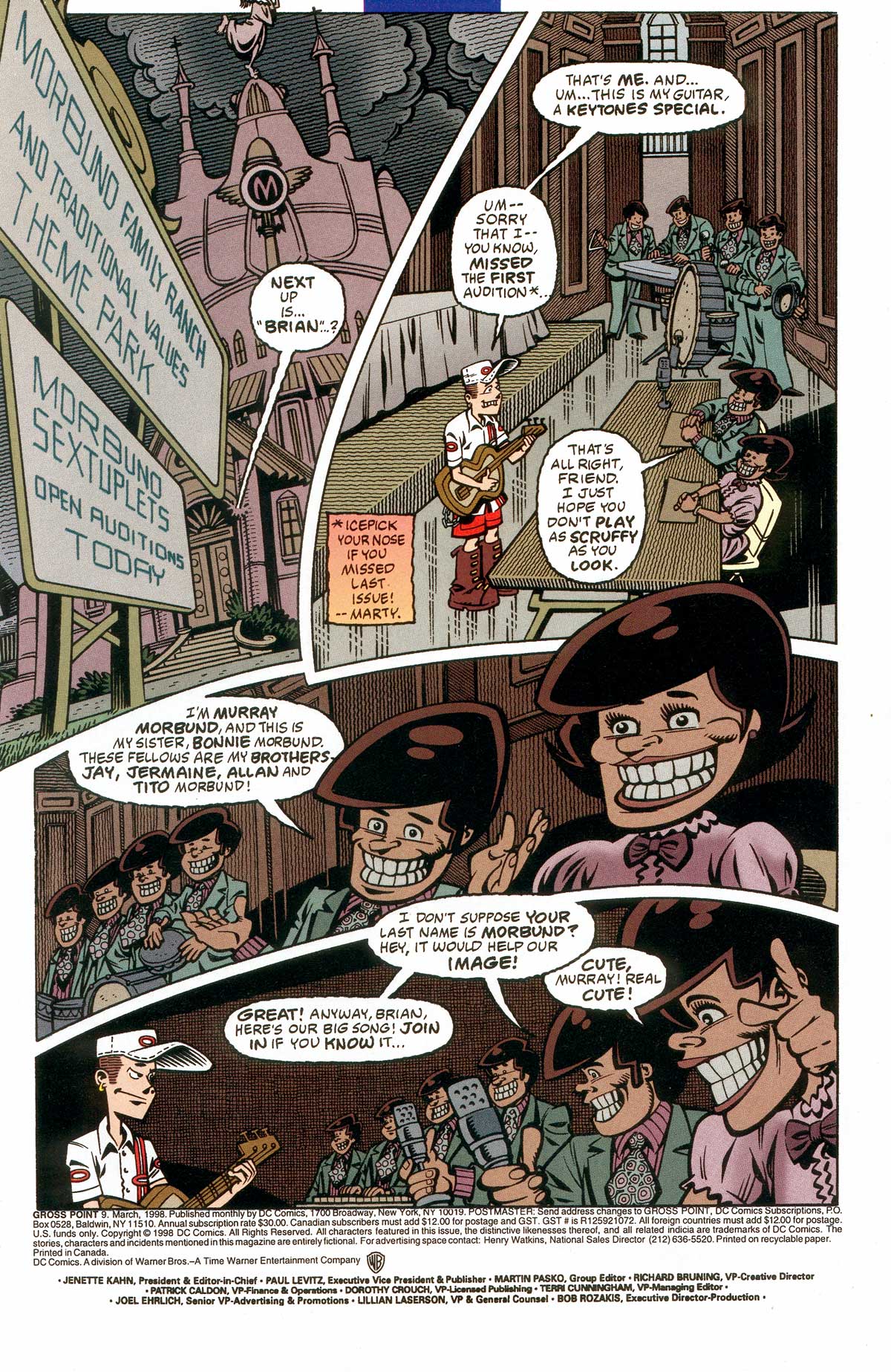 Read online Gross Point comic -  Issue #9 - 2