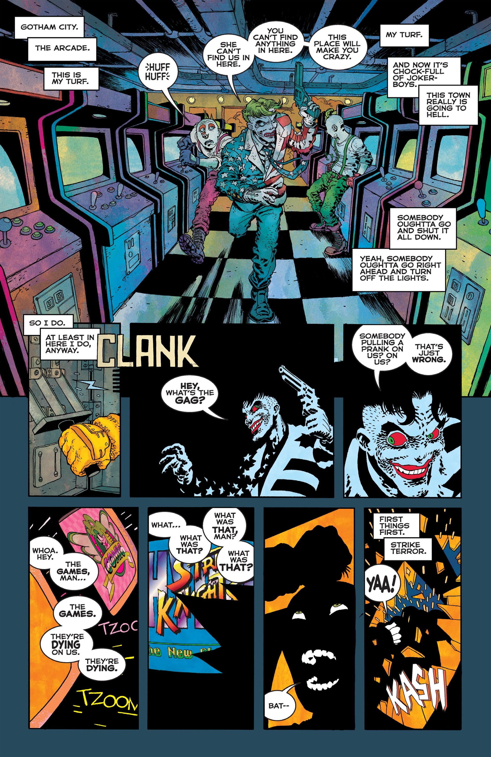 Read online Dark Knight Returns: The Golden Child comic -  Issue # _The Deluxe Edition - 40