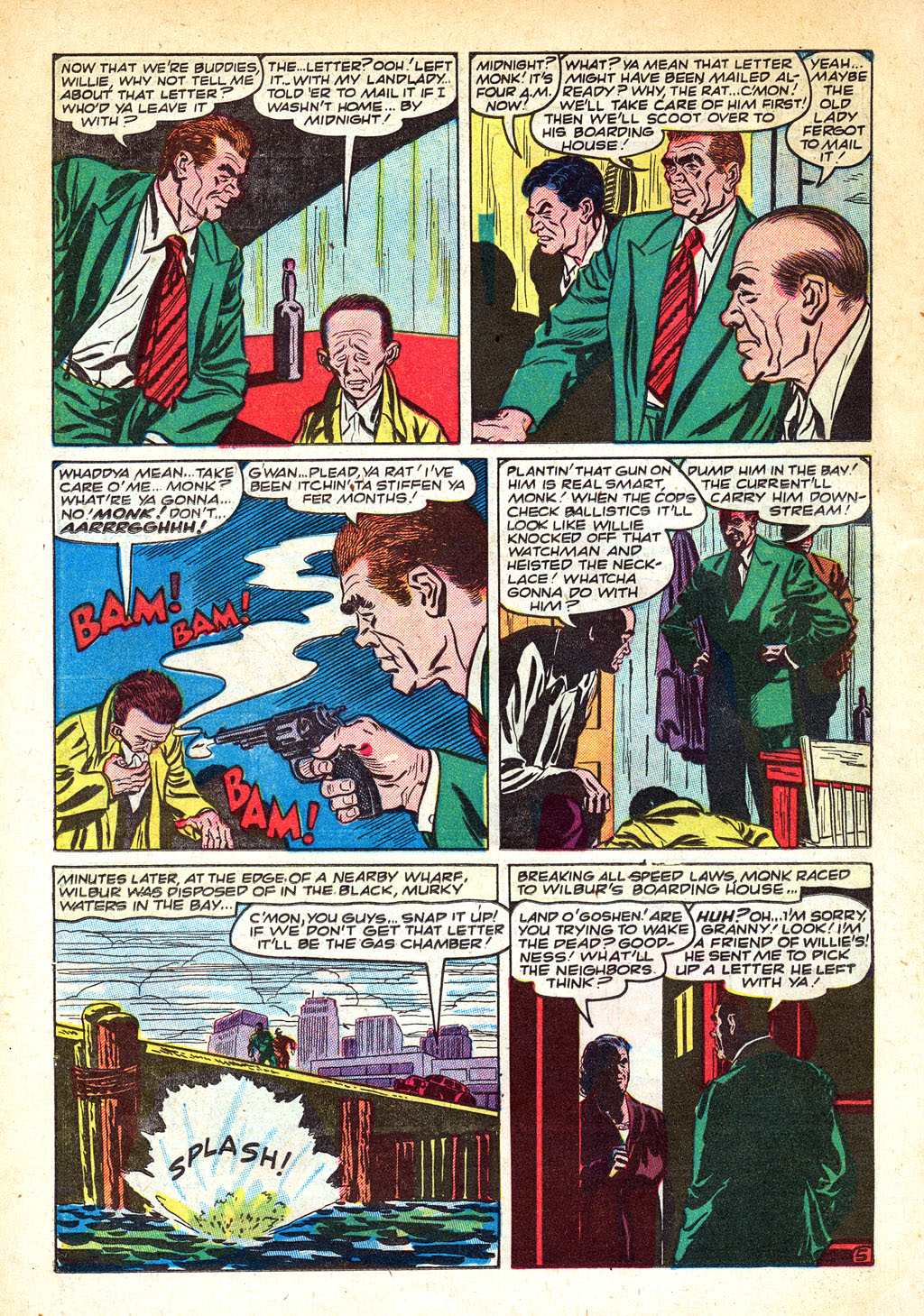 Read online Crime Cases Comics (1951) comic -  Issue #8 - 14